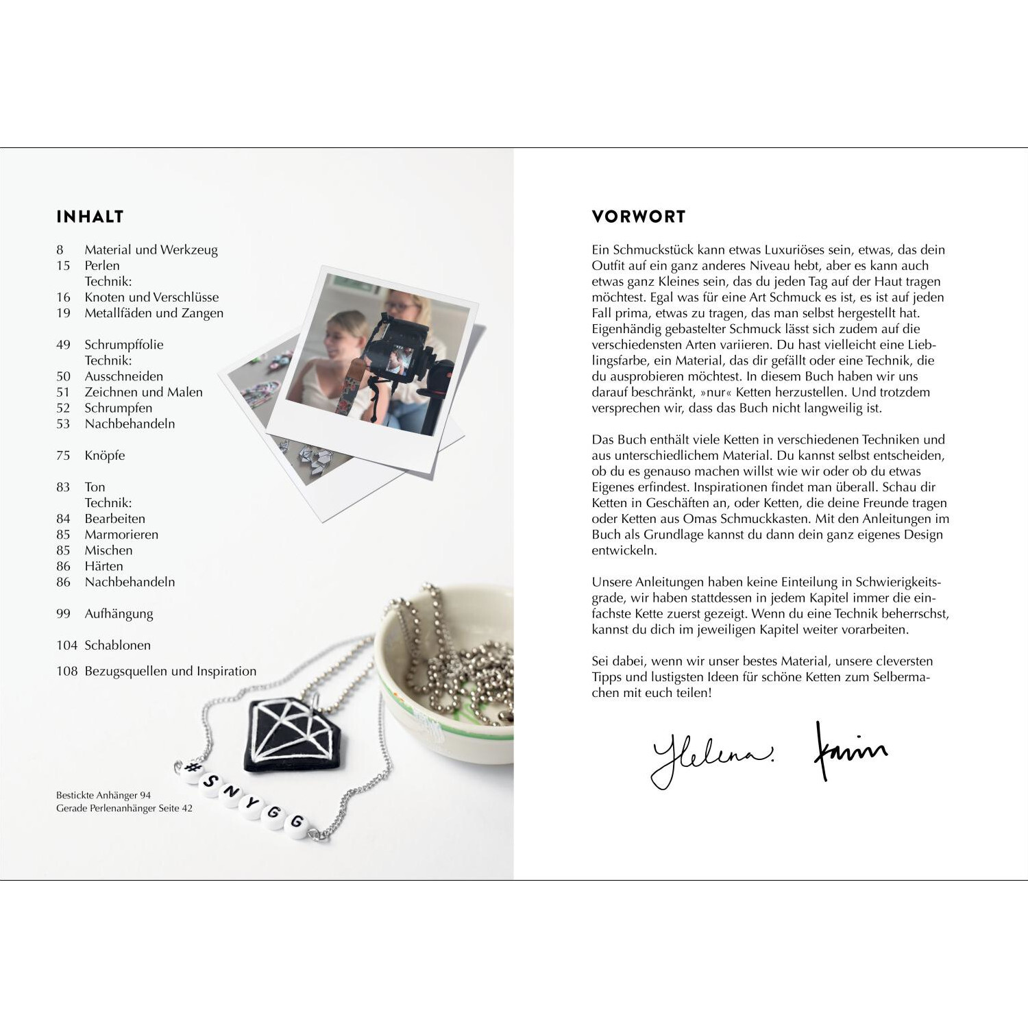 Ketten handmade von Christophorus Verlag in der Christan Verlag 