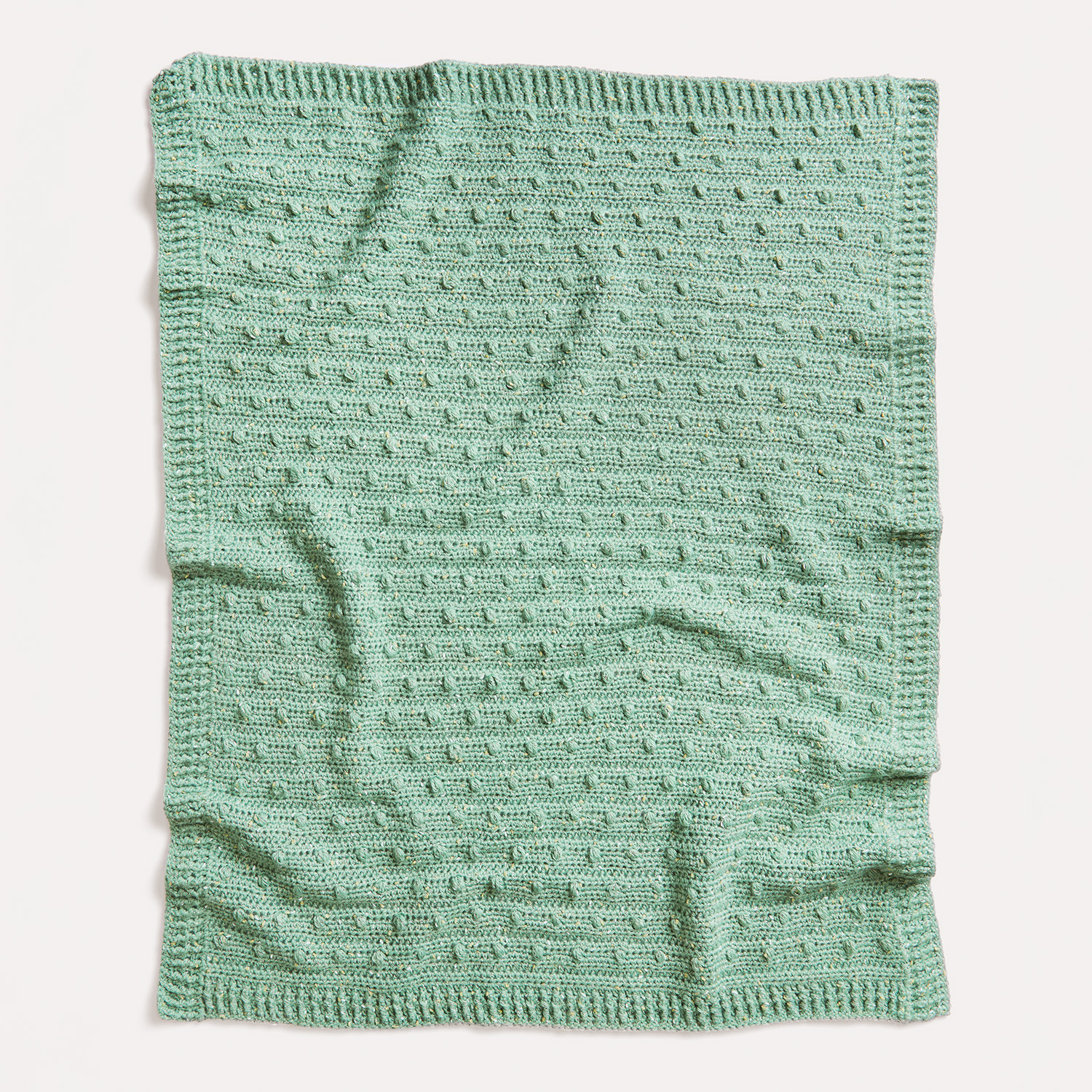 Häkelanleitung Babydecke aus Baby Dream Tweed dk von Rico Design