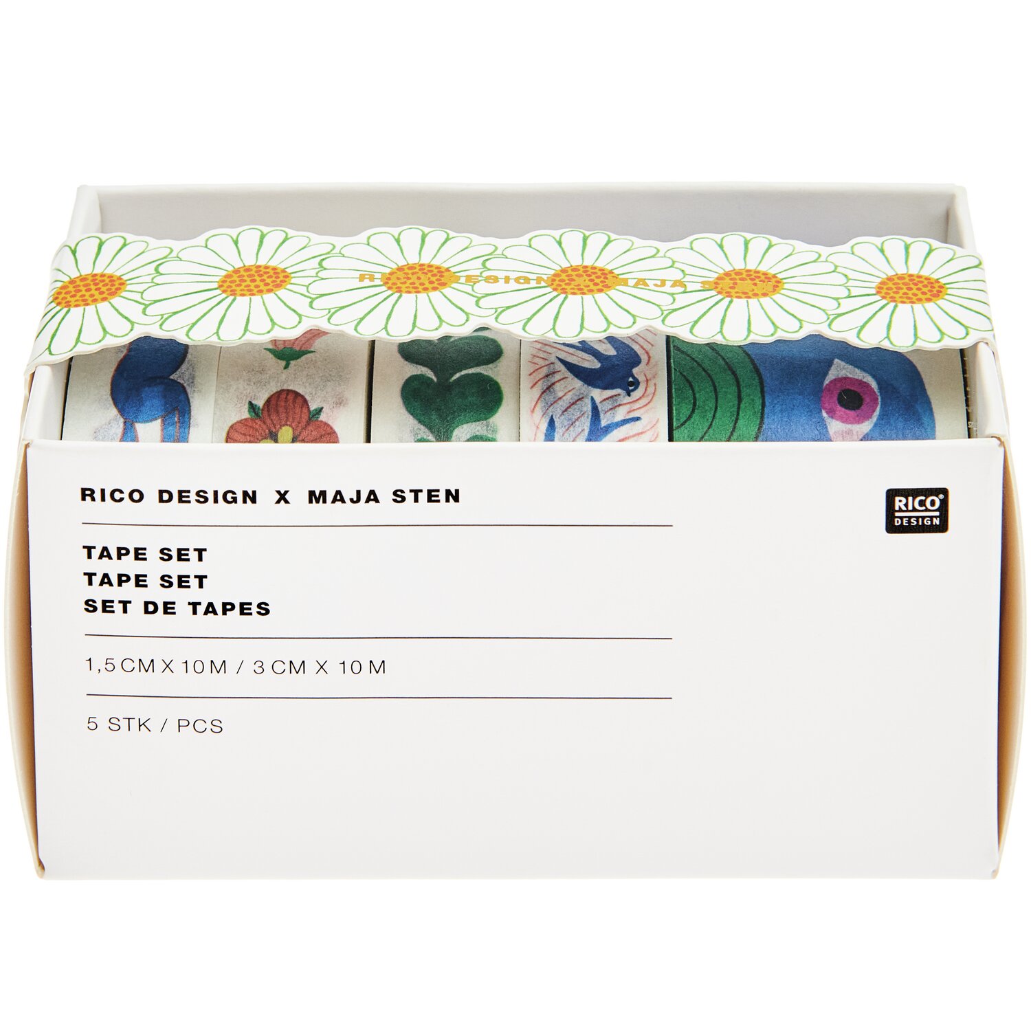 Tape Set Midsommar Magic 5teilig von Rico Design