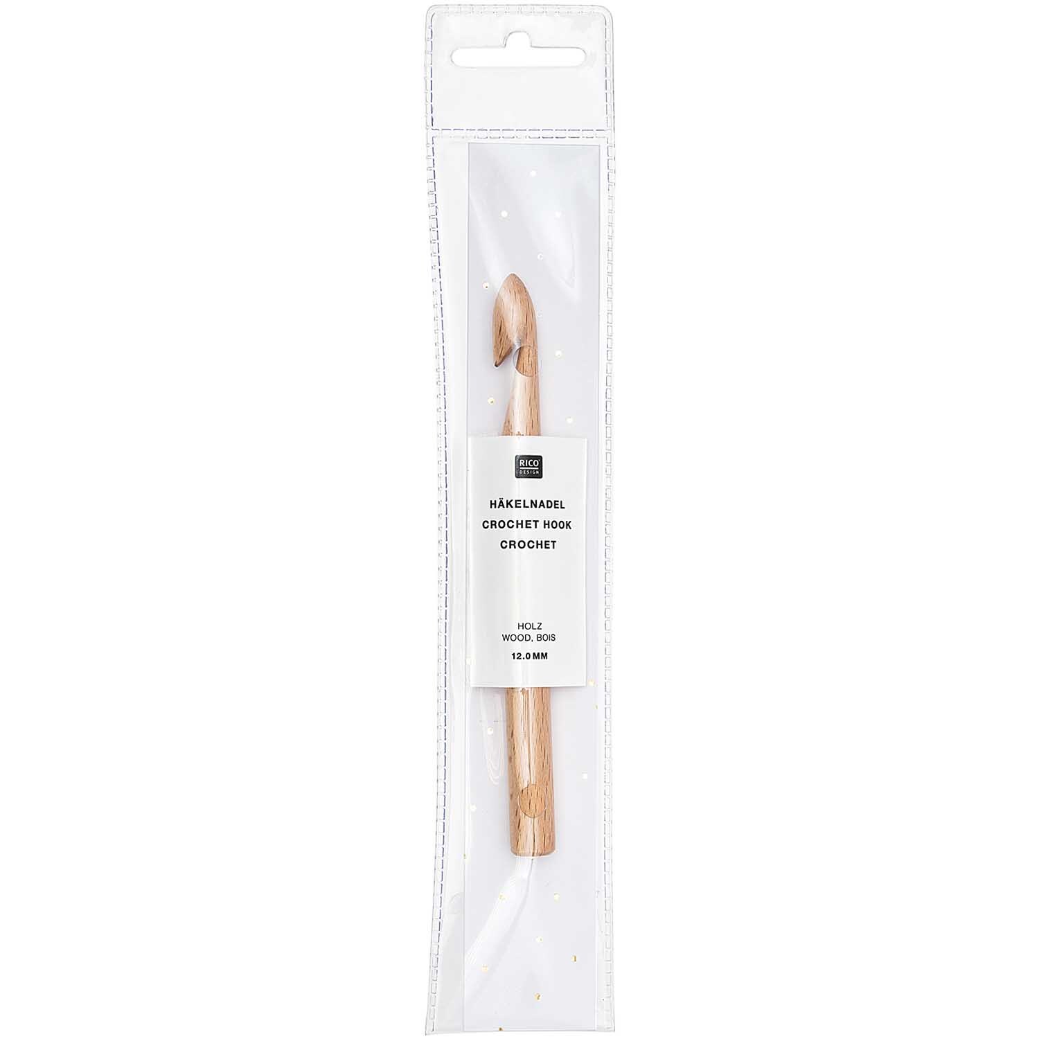 Häkelnadel Holz von Rico Design