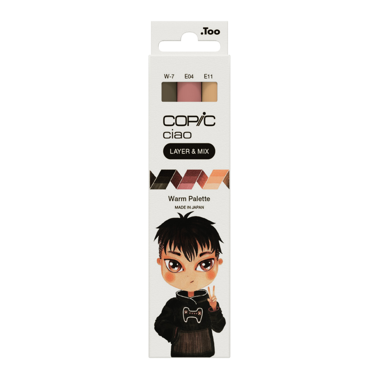 Marker Set Ciao Layer & Mix Warm Palette 3 Stück von Holtz Office Support
