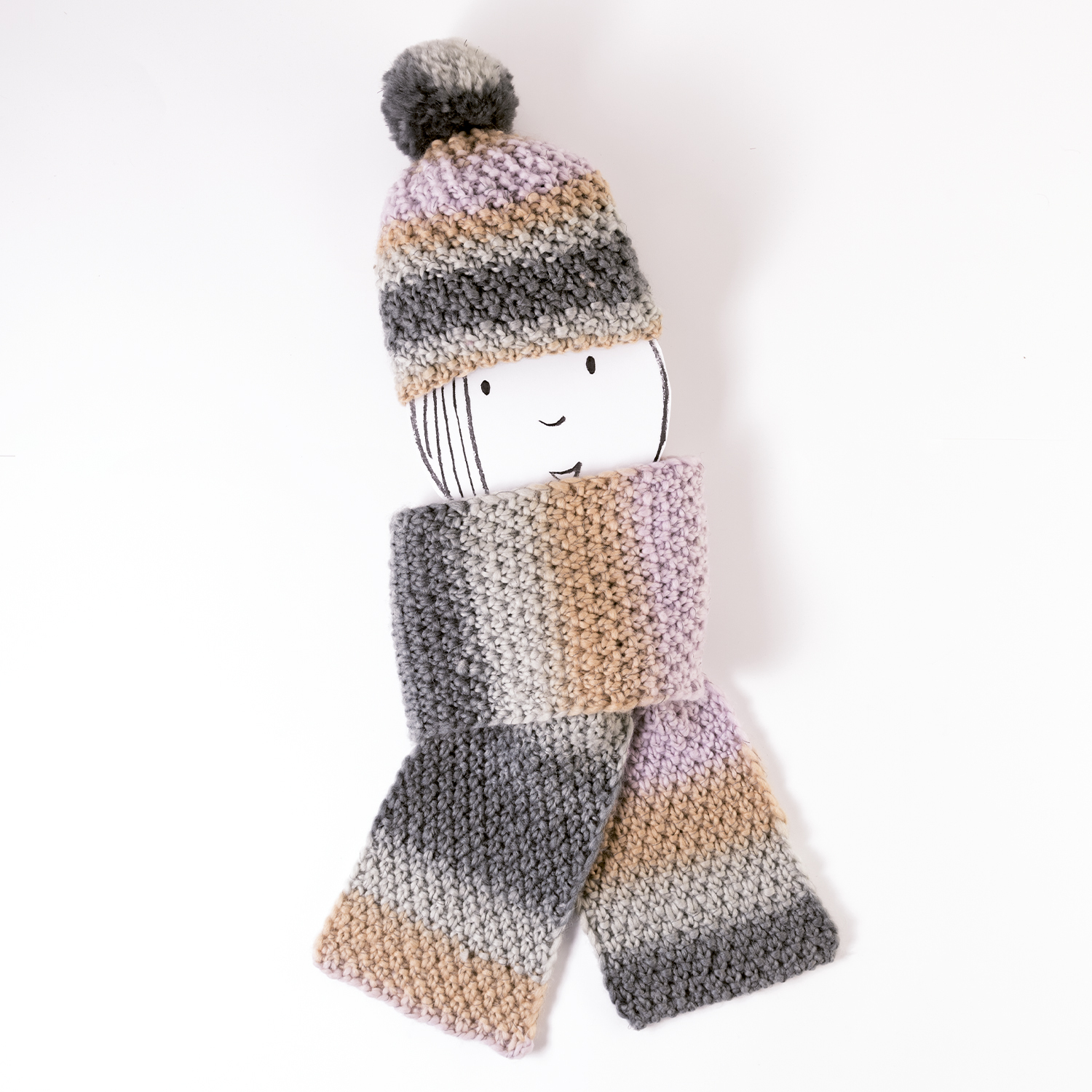 Material für Strickanleitung (Alternativfarbe)
