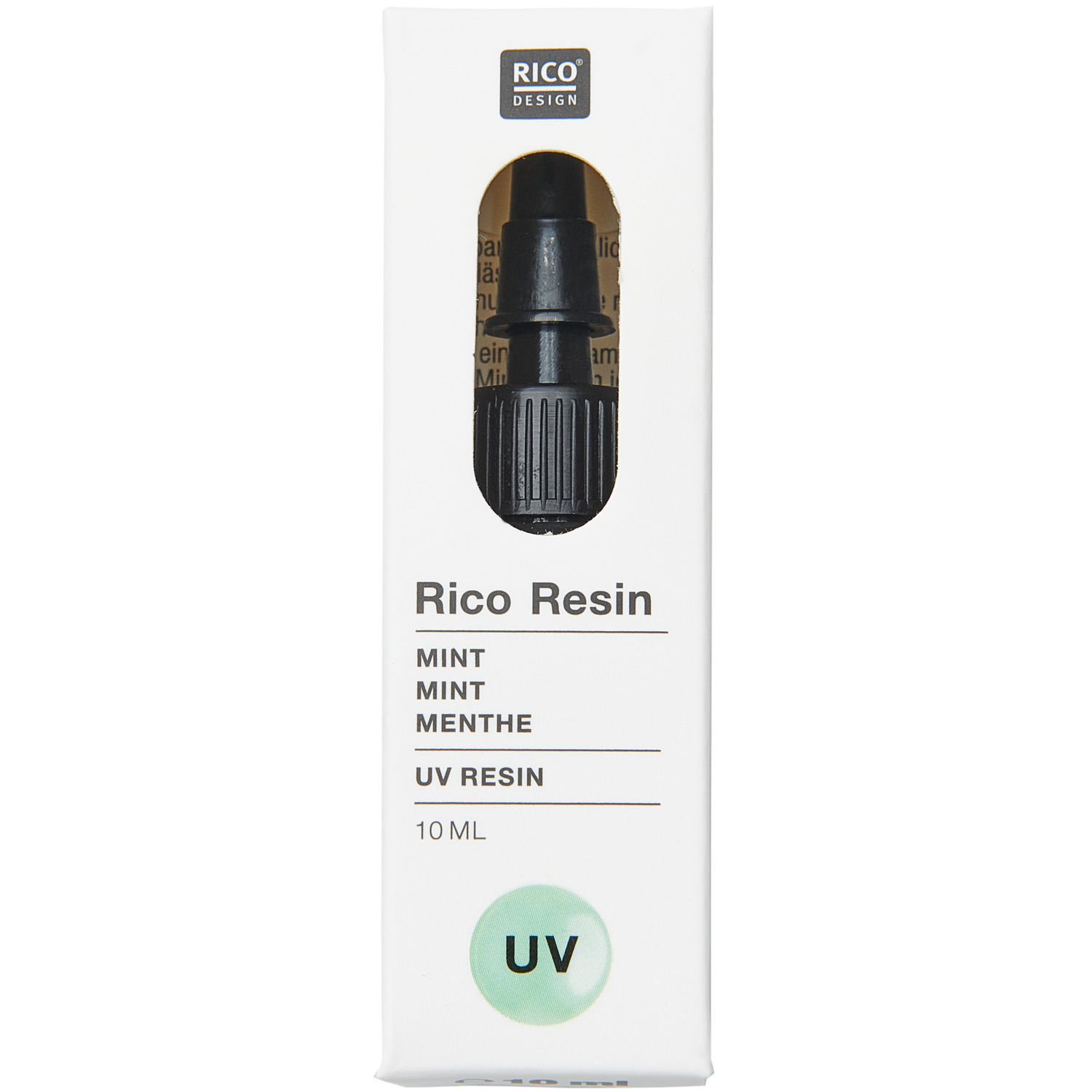 UV Resin 10ml Farbe Mint von Rico Design