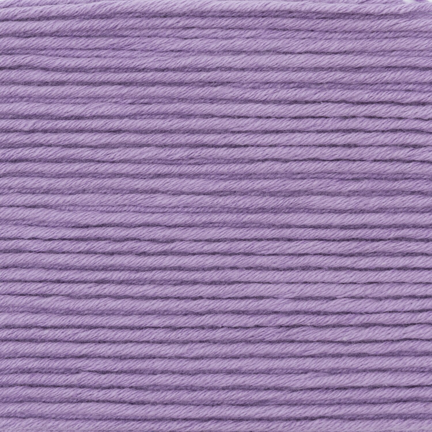 Essentials Organic Cotton aran: Lila Baumwollgarn von Rico Design, 50g Knäuel mit 90m Länge. Ideal für Strickprojekte.