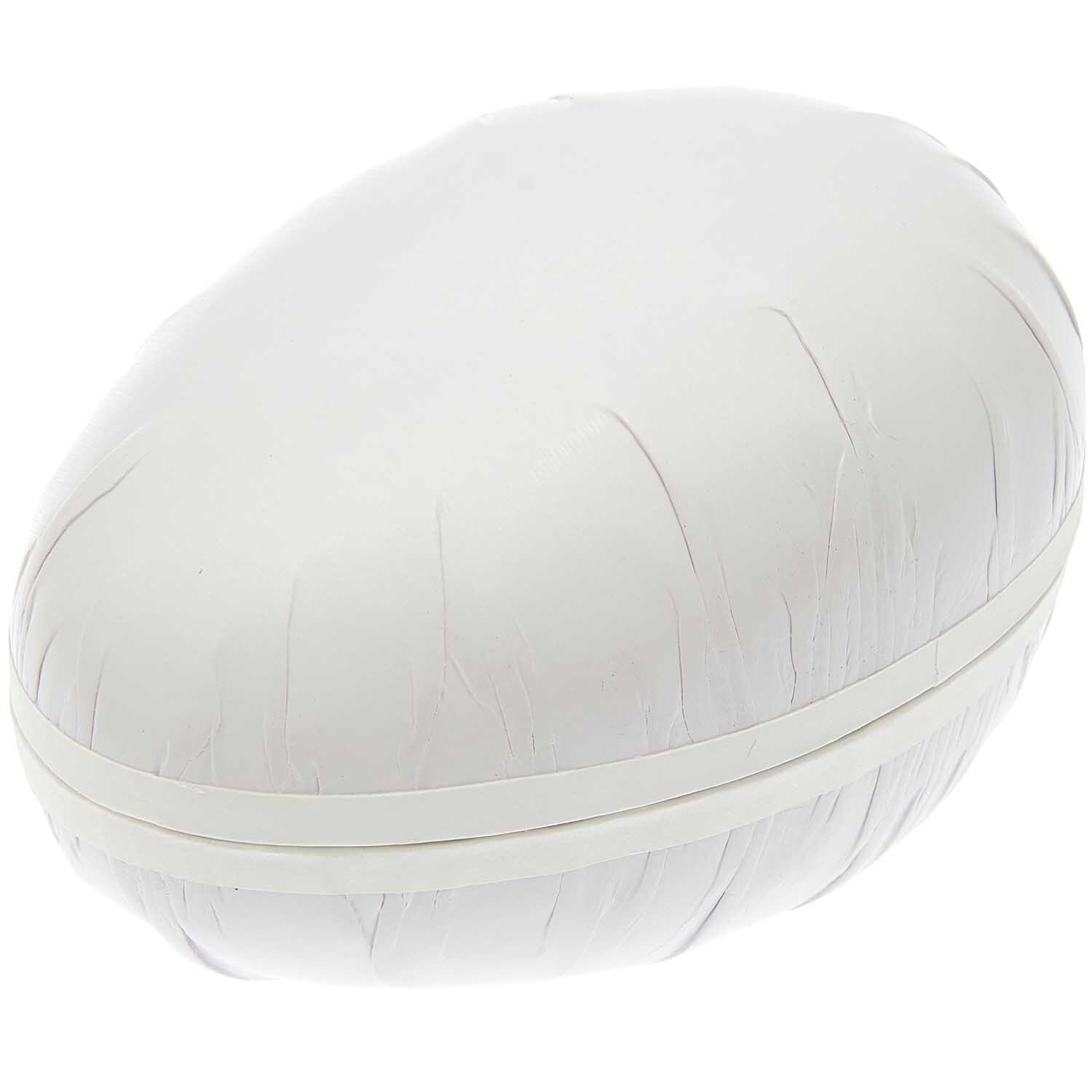 Pappmaché Eier in verschiedenen Größen von Rico Design, ideal für kreative Bastelprojekte.