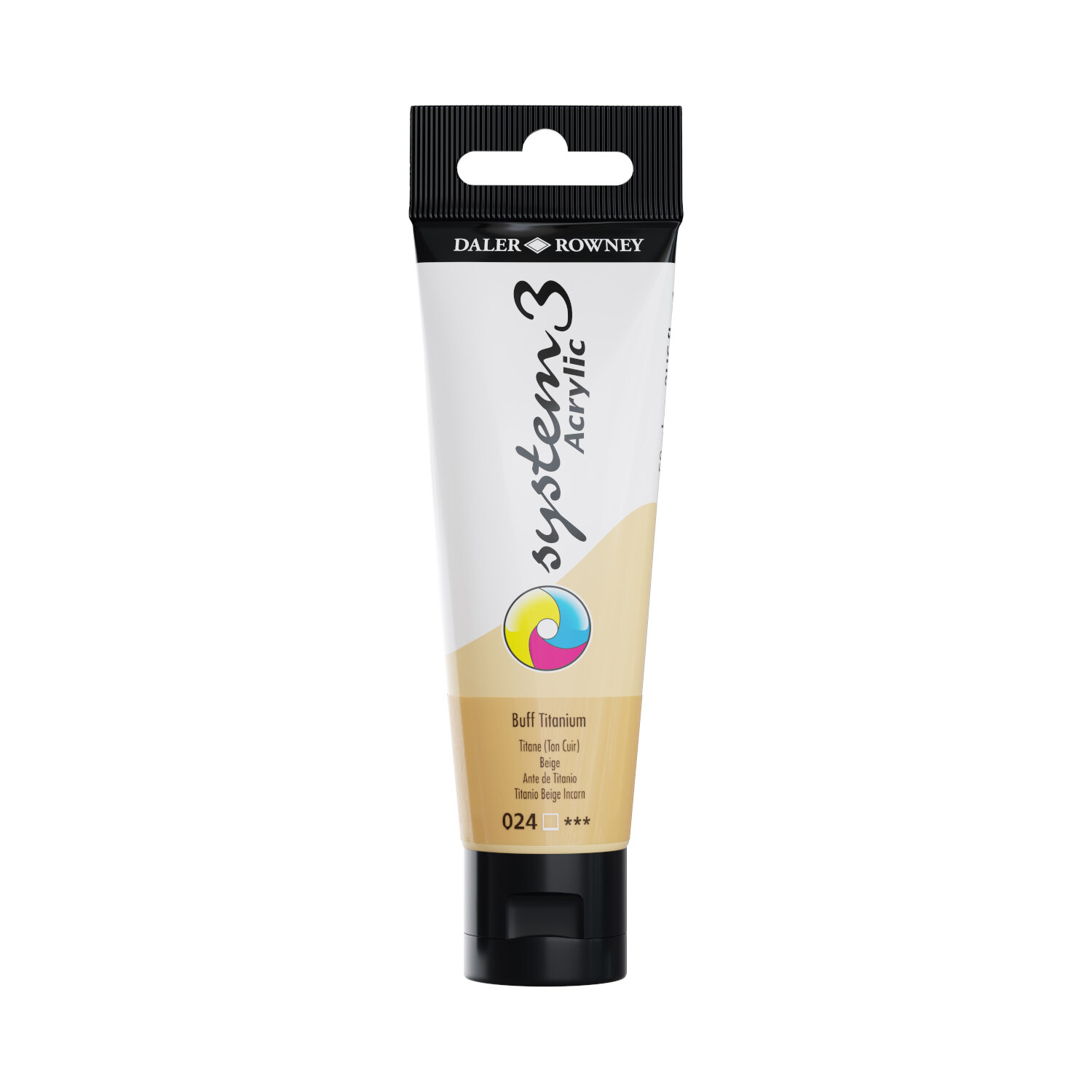 System 3 Acrylfarbe 59ml Farbe Beige von Fila