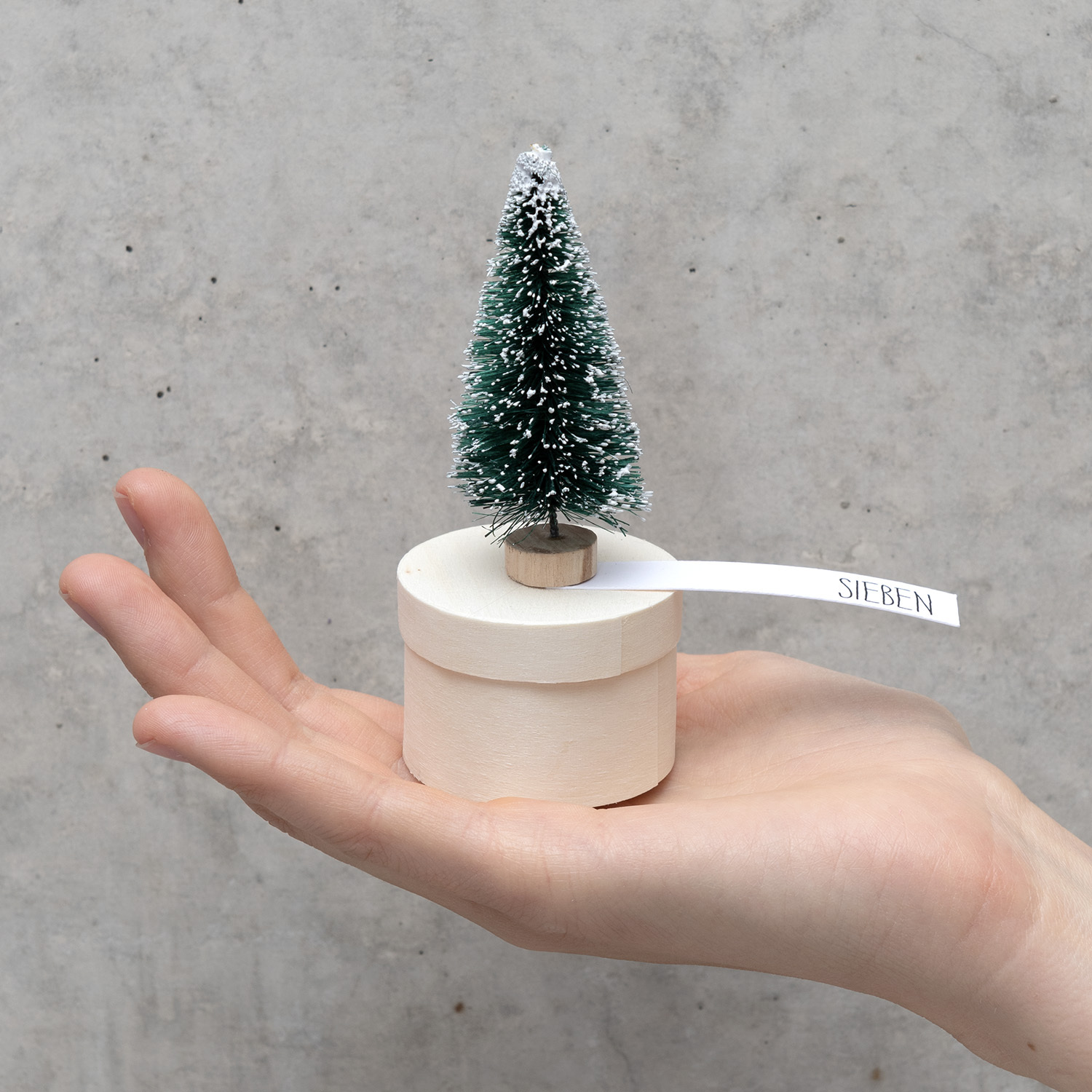 Bastelanleitung Winterwald-Adventskalender von Rico Design