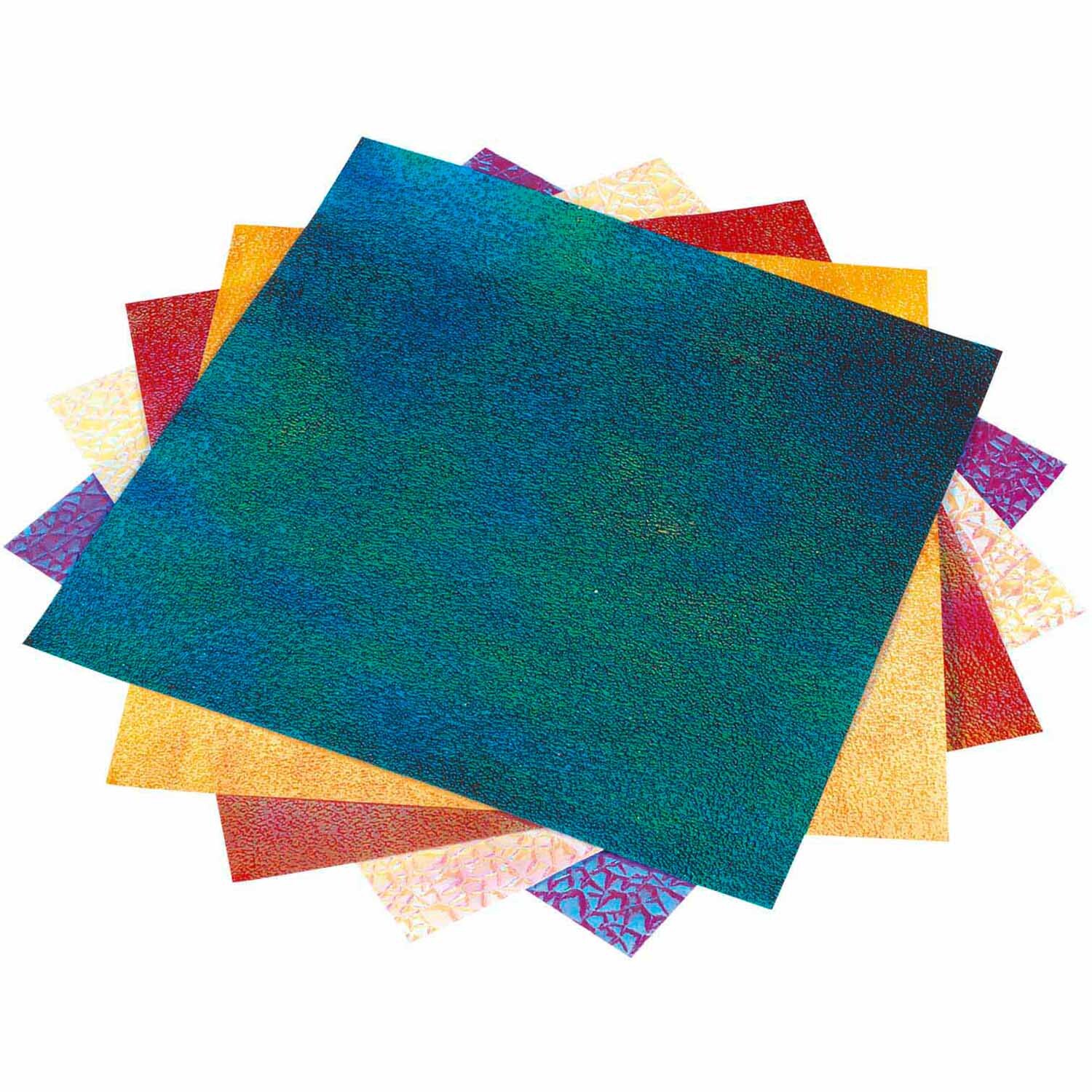 Faltblätter irisierend 14x14cm 50 Blatt von Max Bringmann 