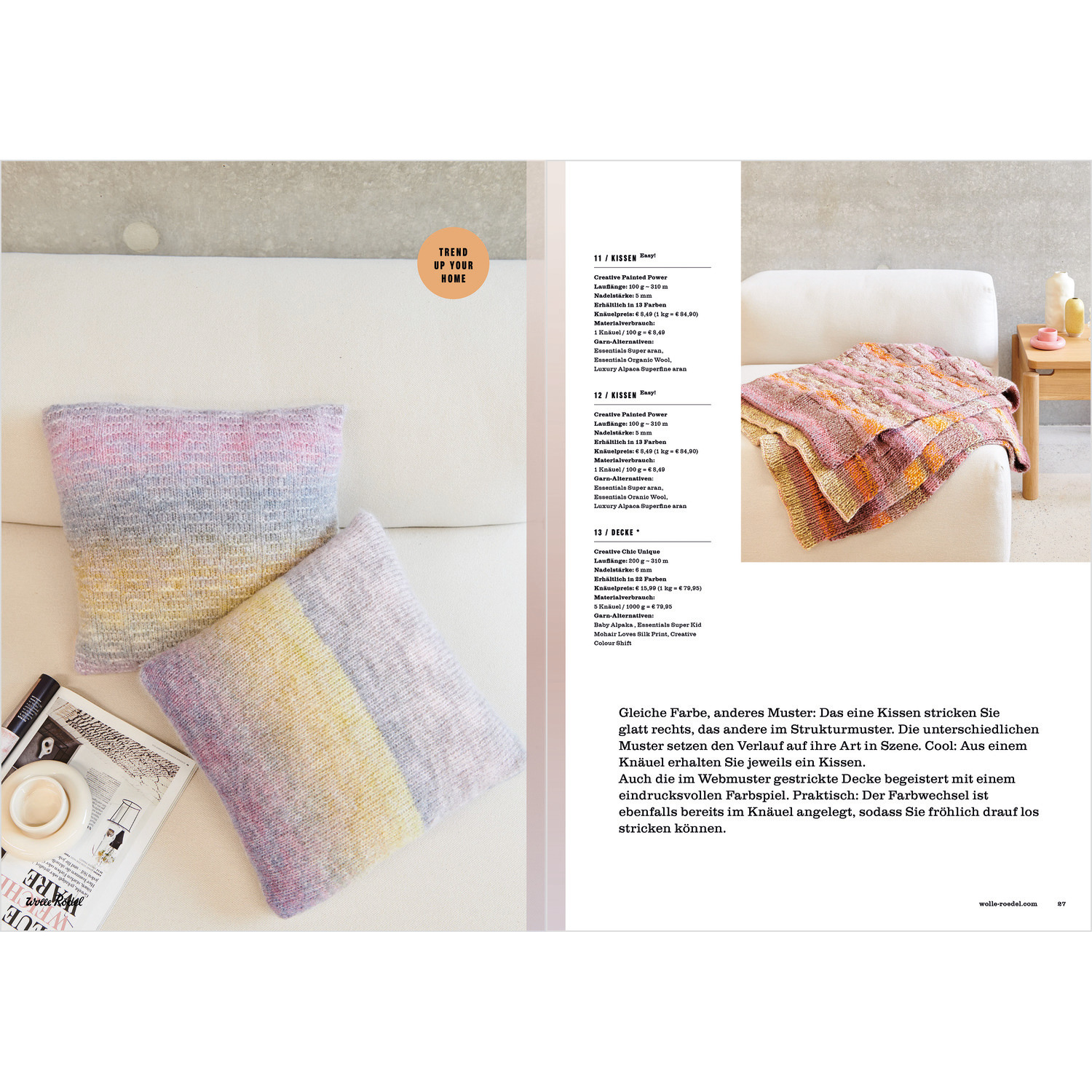 Die Neue Masche No. 10 Herbst von idee. Creativmarkt