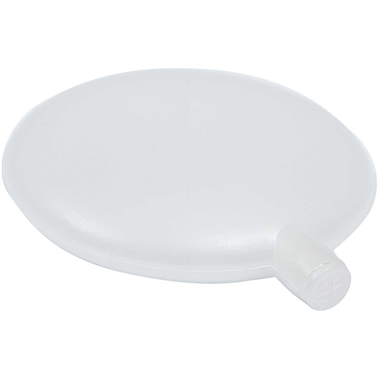 Quietscher zum Einnähen von Rico Design, oval und weiß, ideal für DIY-Projekte, 5x5,5 cm.