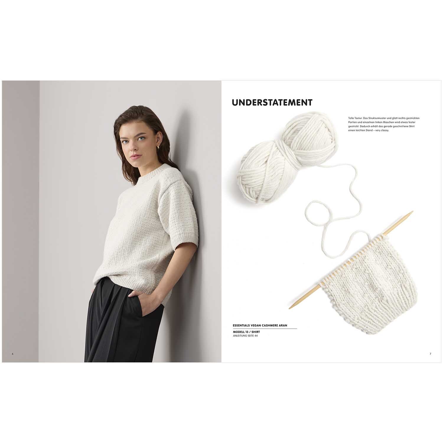 Vegan Cashmere Special Sprachauswahl deutsch von Rico Design