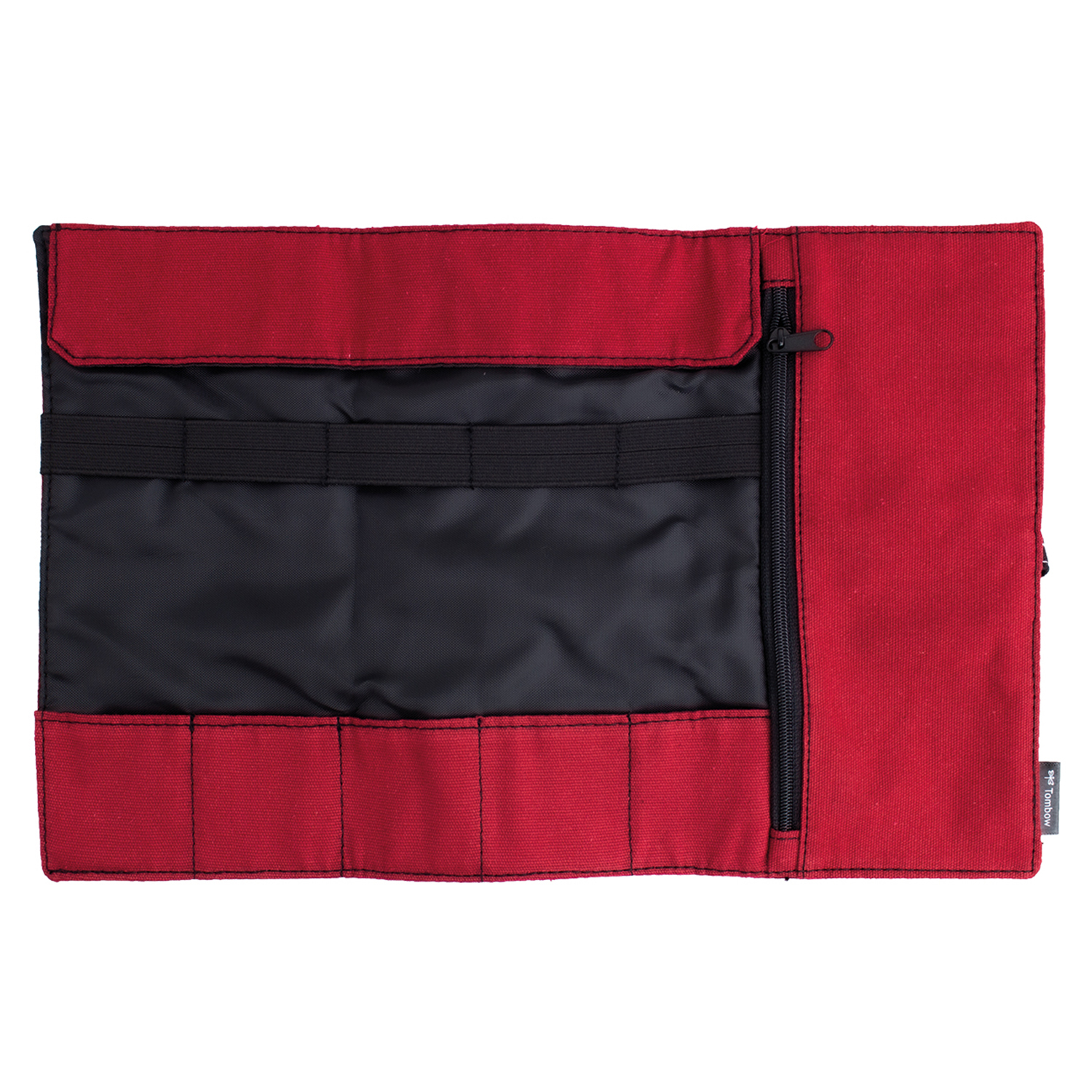Sketching Set by Lazy Arts: Rote Tasche mit Fächern, ideal für Künstlerbedarf, von Tombow.