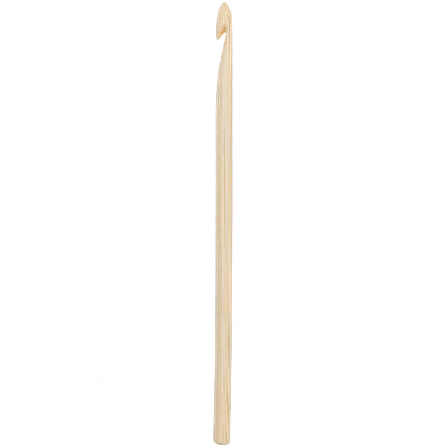 Häkelnadel Bambus von Rico Design, aus hellem Bambus, ideal für komfortables Häkeln.