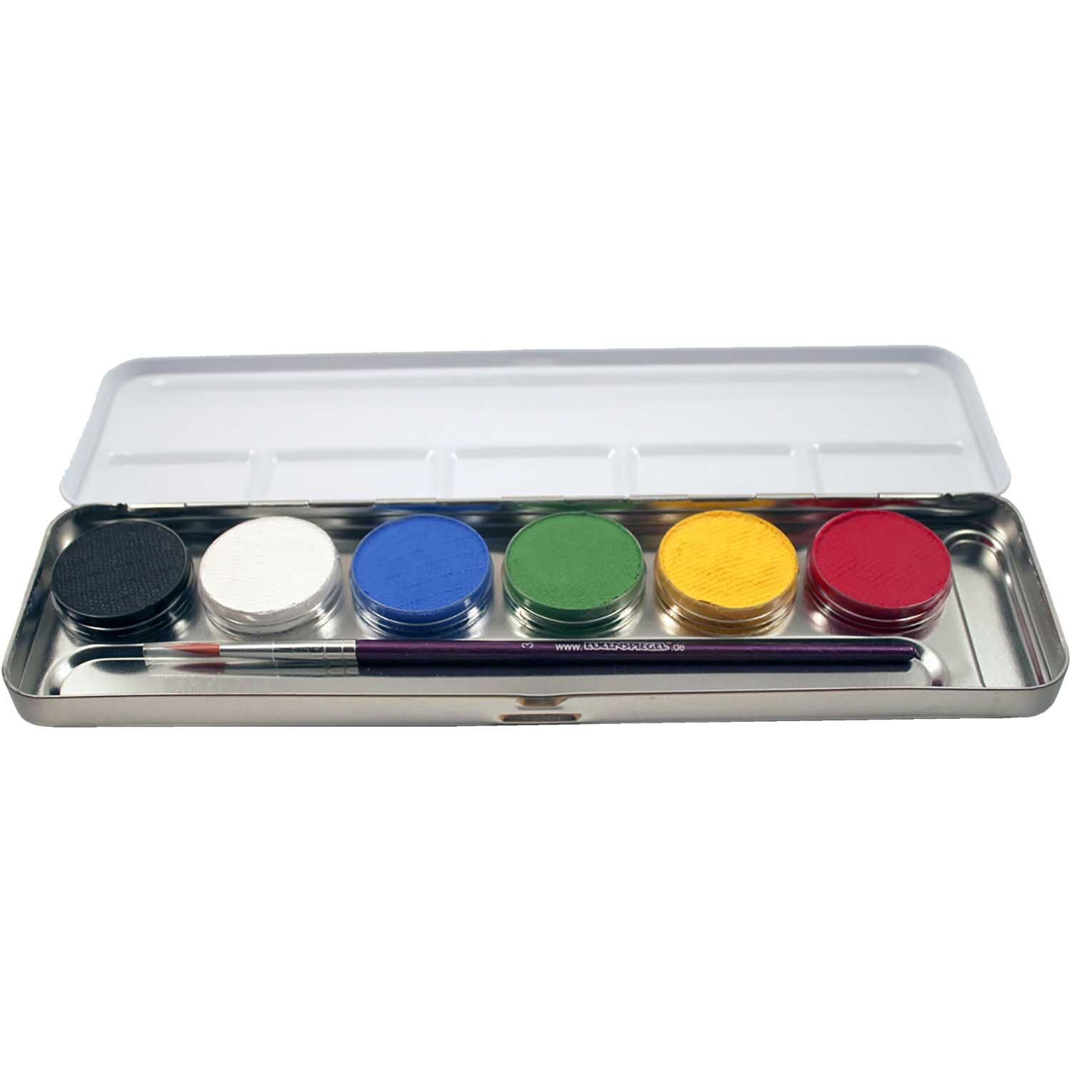 Schminkfarben 6er Set von Eulenspiegel Profi-Schminkfarben 