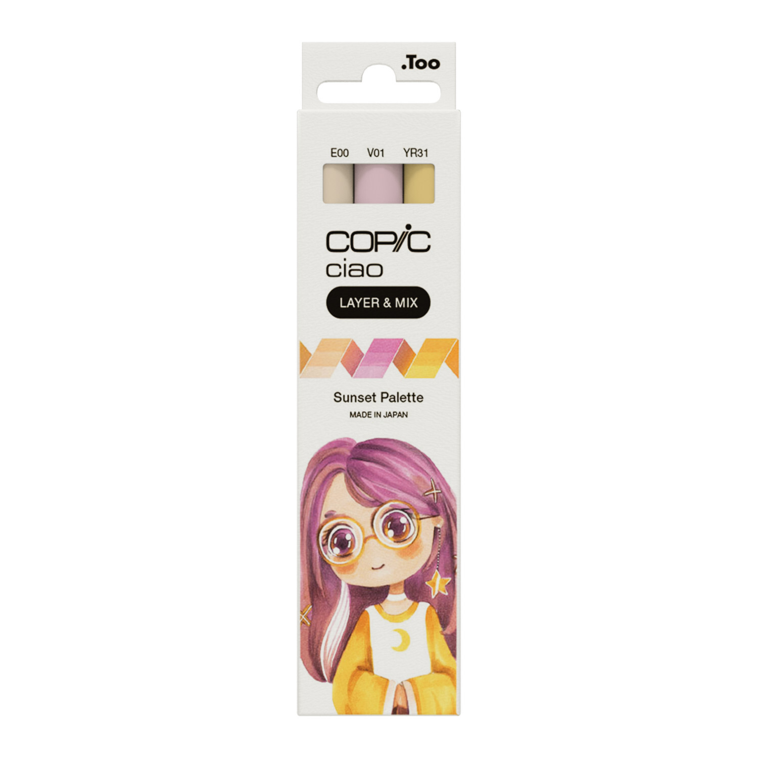 Marker Set Ciao Layer & Mix Sunset Palette 3 Stück von Holtz Office Support