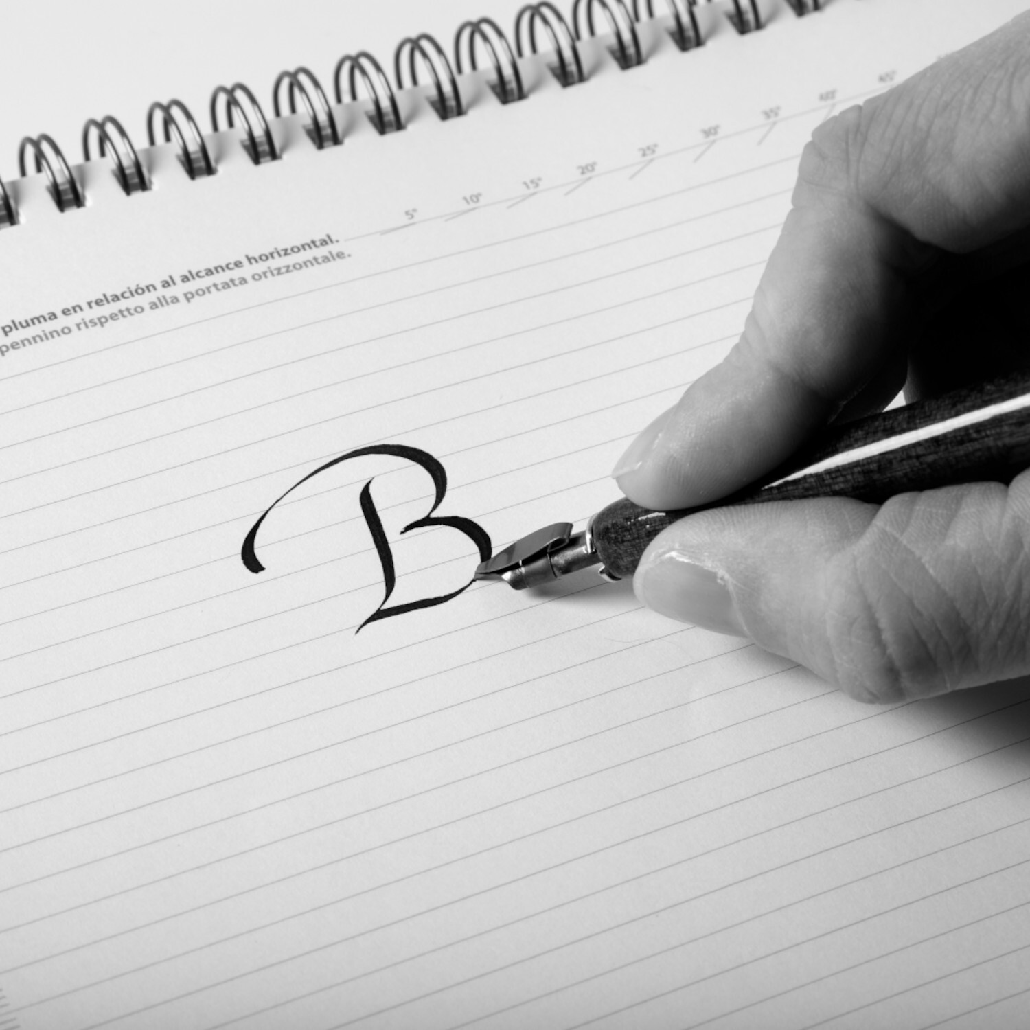 Kalligrafiefedern Set Bandzug 3-teilig von Clairefontaine-Rhodia