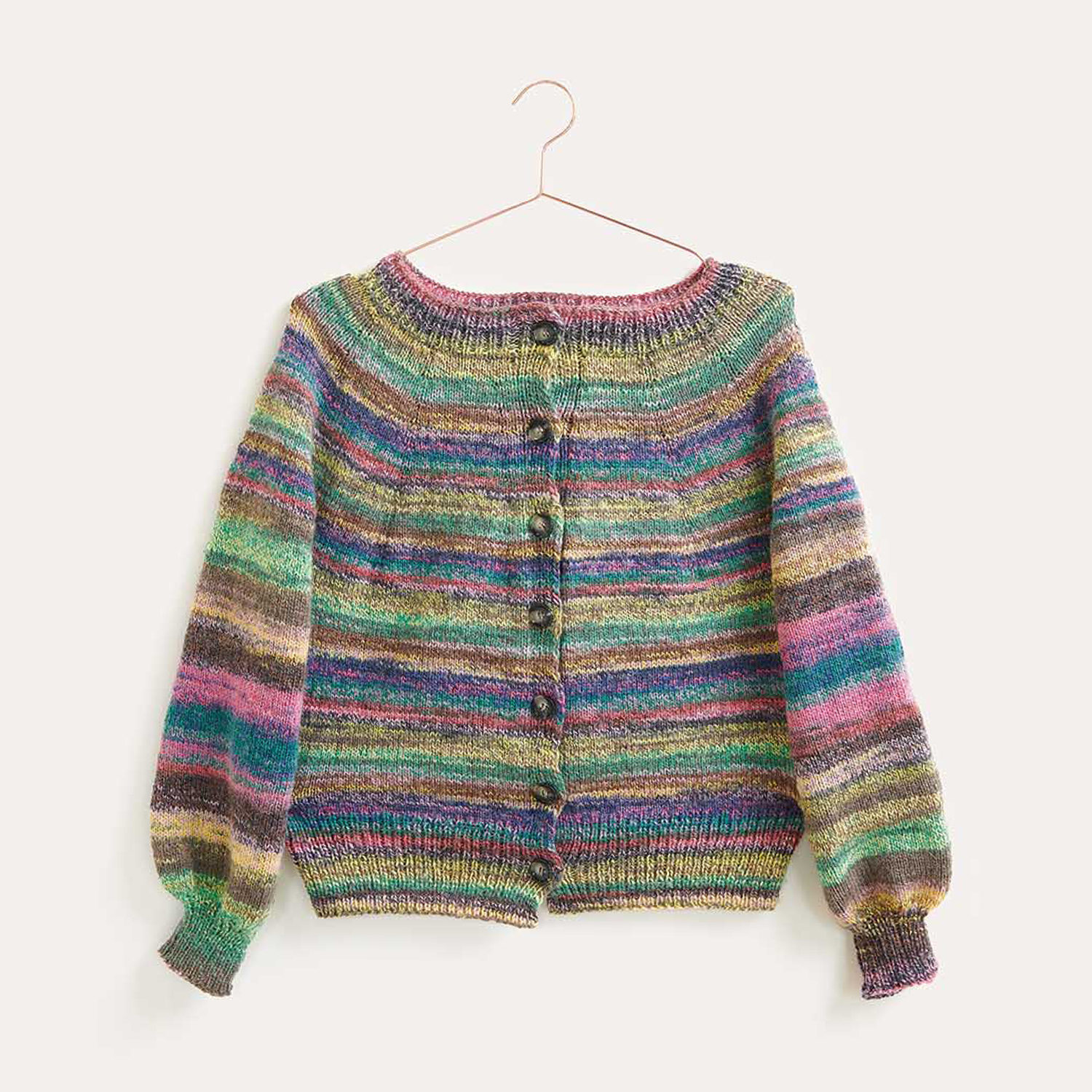 Gestrickte Jacke: Modell 13 aus dem Heft Creative Chic Unique dk Special