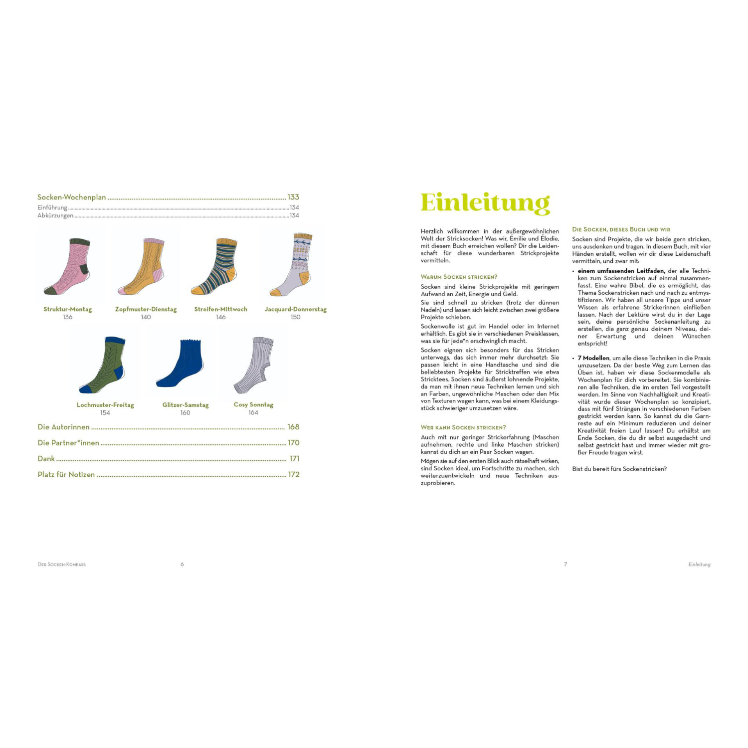 Der Sockenkompass - alle Techniken und Muster von Edition Michael Fischer 
