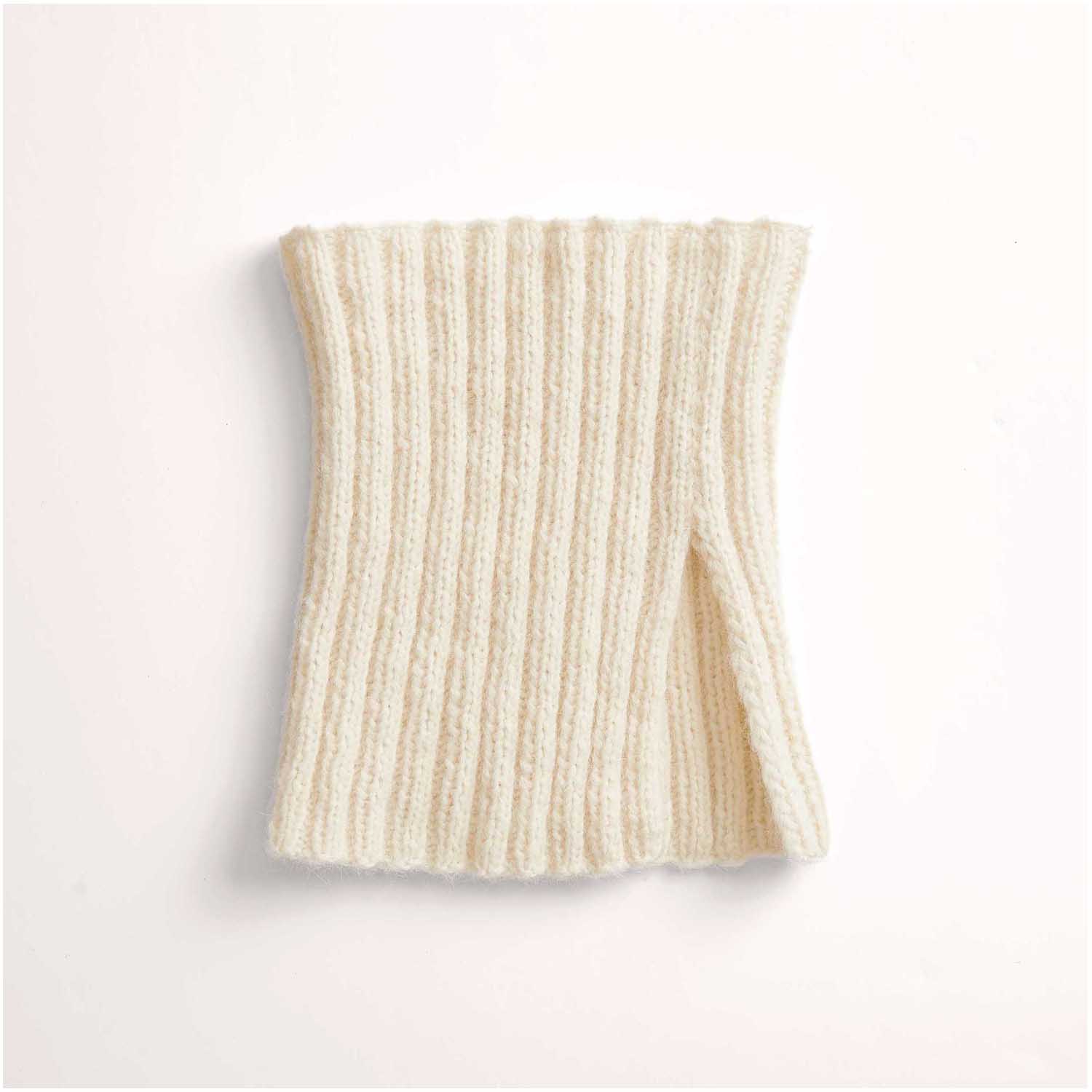 Gestrickter Kragen: Modell 18 aus dem Heft Luxury Knits Winter Special