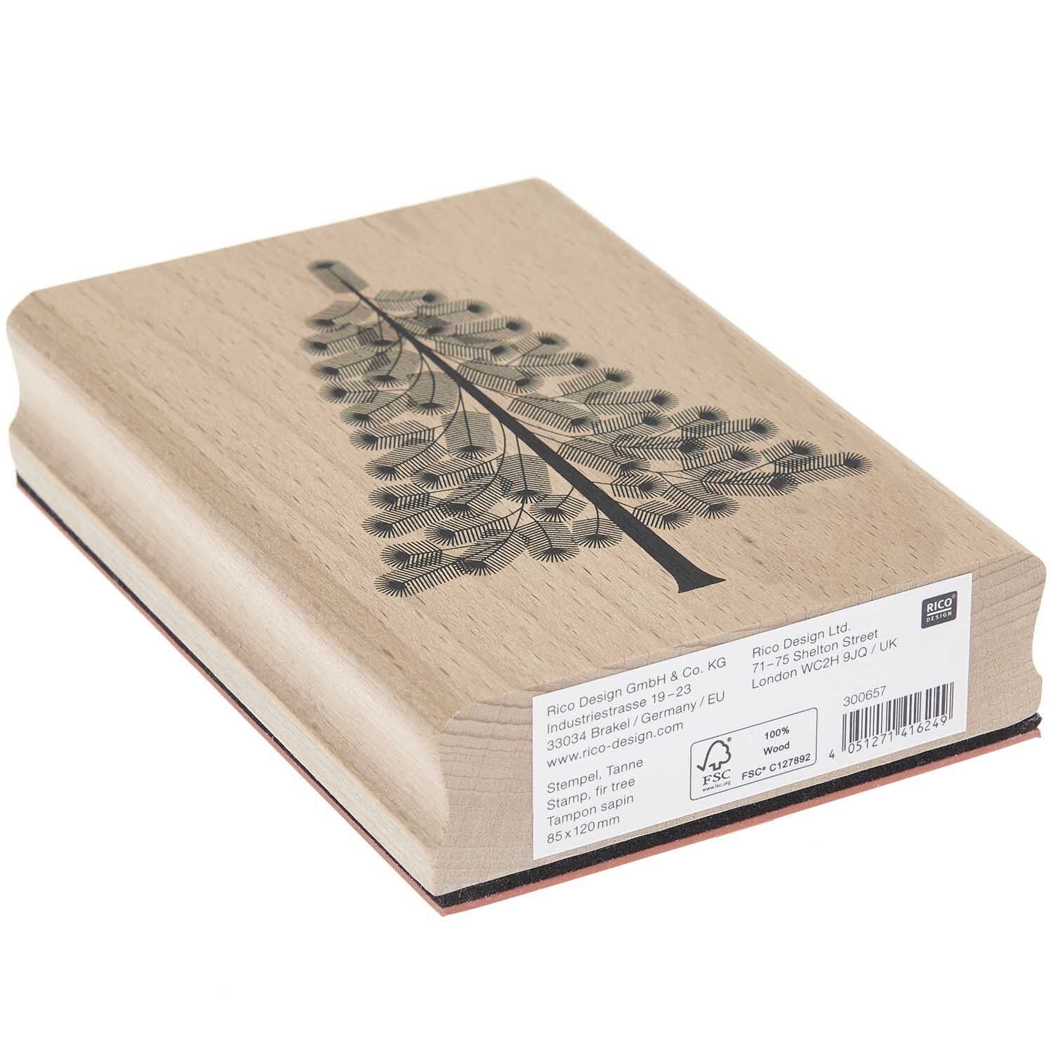 Paper Poetry Stempel Tanne 8,5x12cm von Rico Design