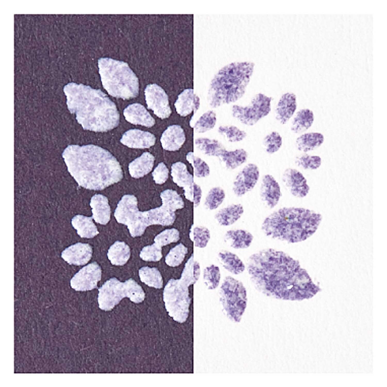 Paper Poetry Embossingpuder violett perlmutt 10g von Rico Design