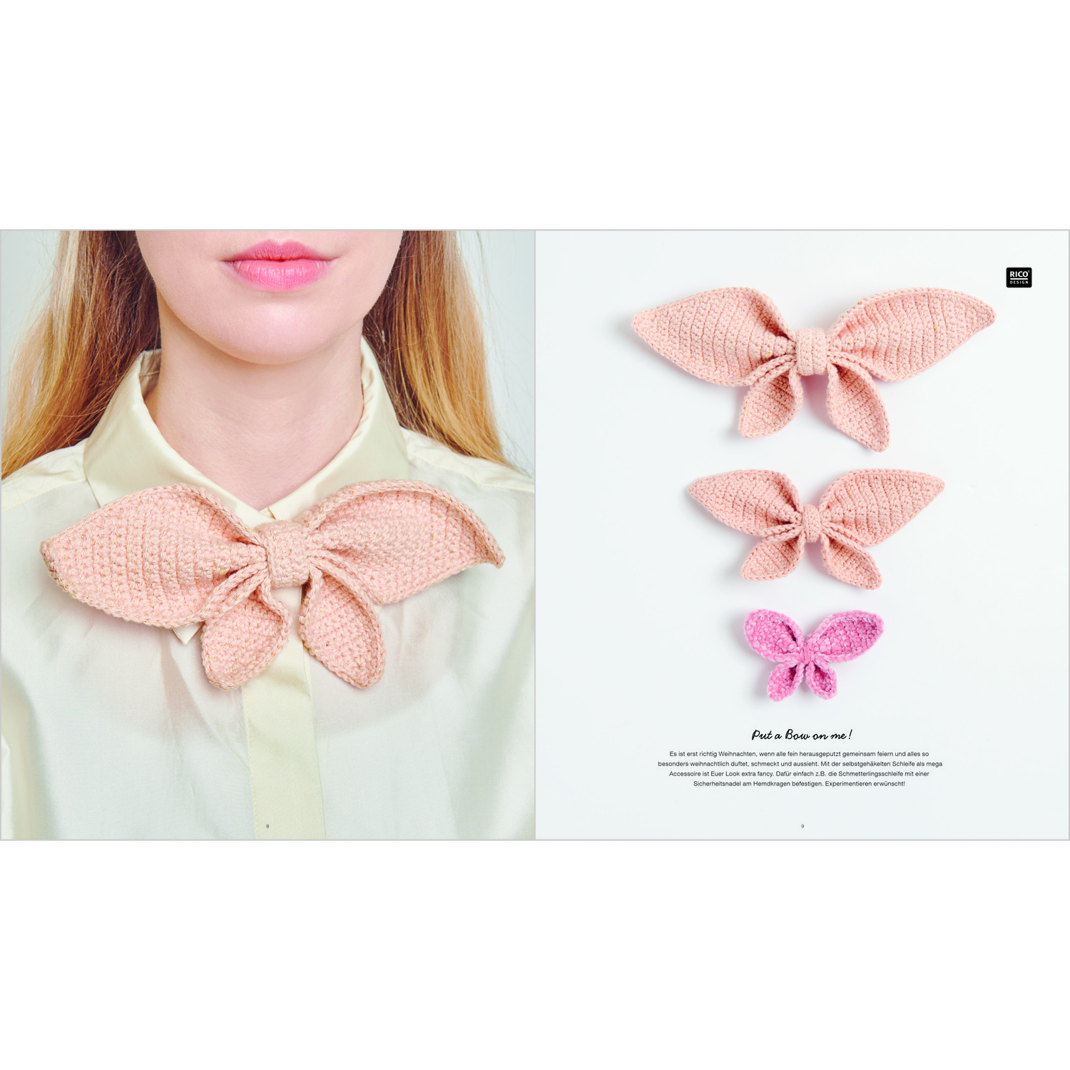 Ricorumi Put a Bow on It Sprachauswahl deutsch von Rico Design