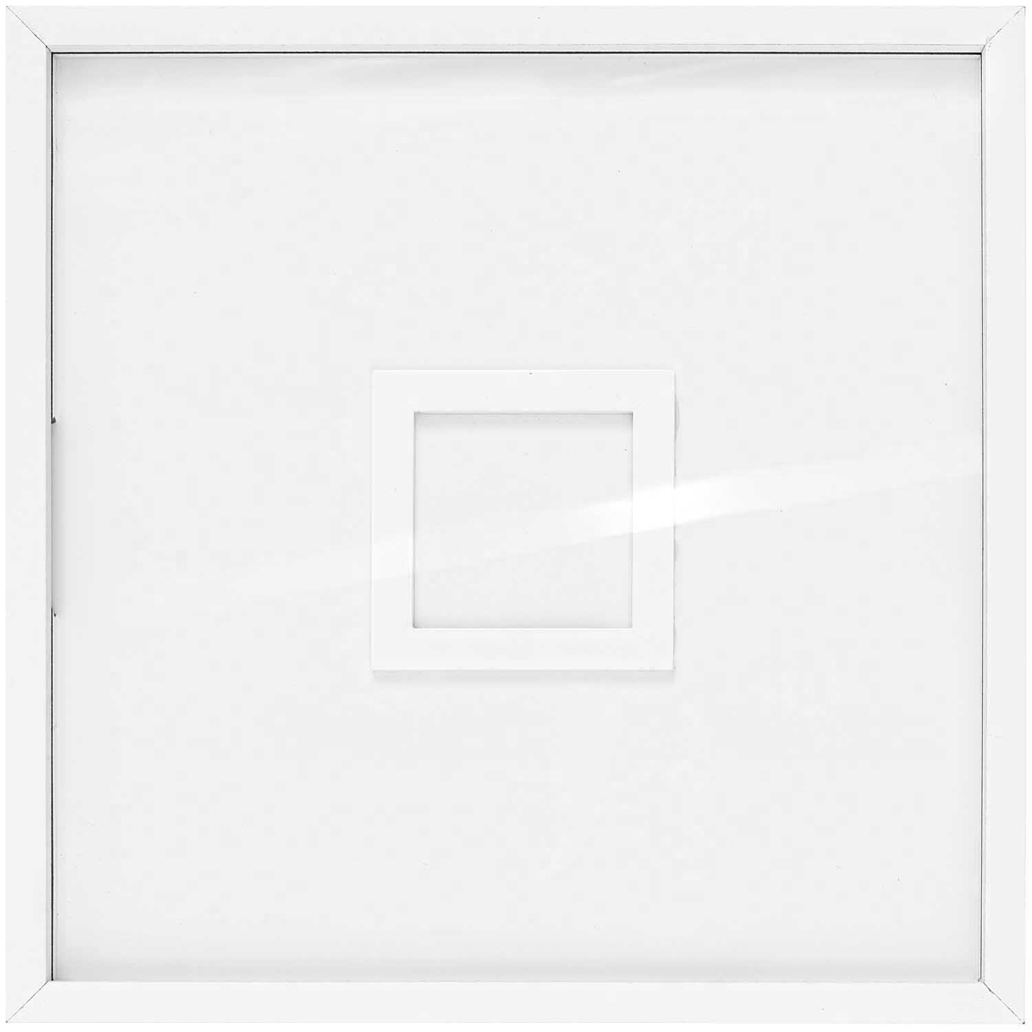 Gästebuch Rahmen von Rico Design, 30x30cm, in elegantem Weiß, ideal für besondere Anlässe.