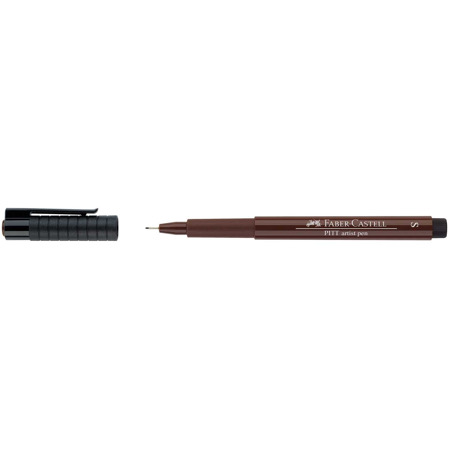 PITT artist pen superfine Farbe Sepia Dkl. von Faber-Castell 