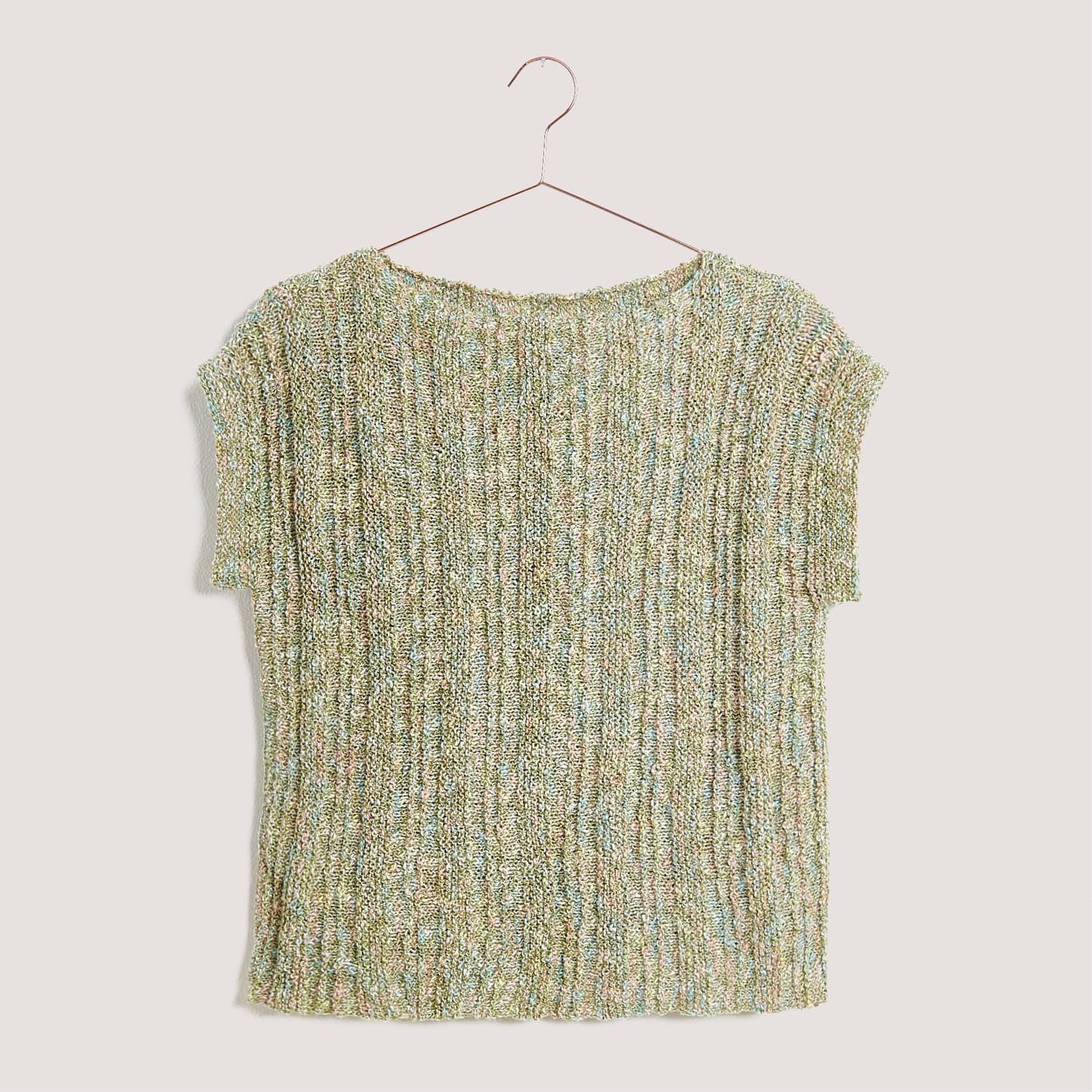 Gestricktes Top: Modell 26 aus dem Heft Lovewool No. 18