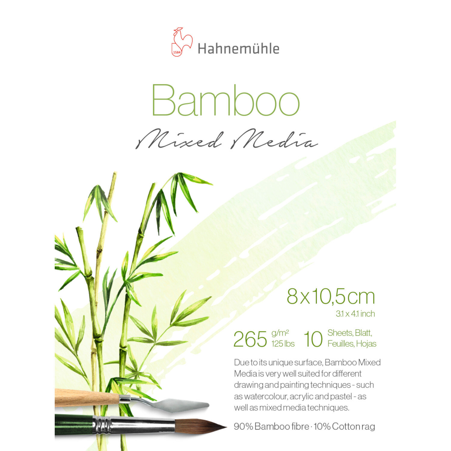 Block Bamboo Mixed Media 265g/m² von Hahnemühle FineArt 