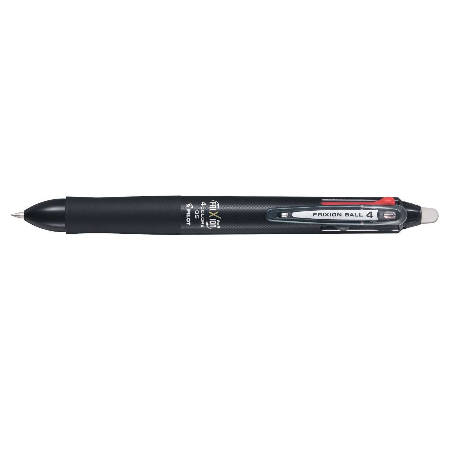 FriXion Ball 4 Farbig Stift von PILOT, schwarz, 0,5mm Spitze, ideal für präzises Schreiben.