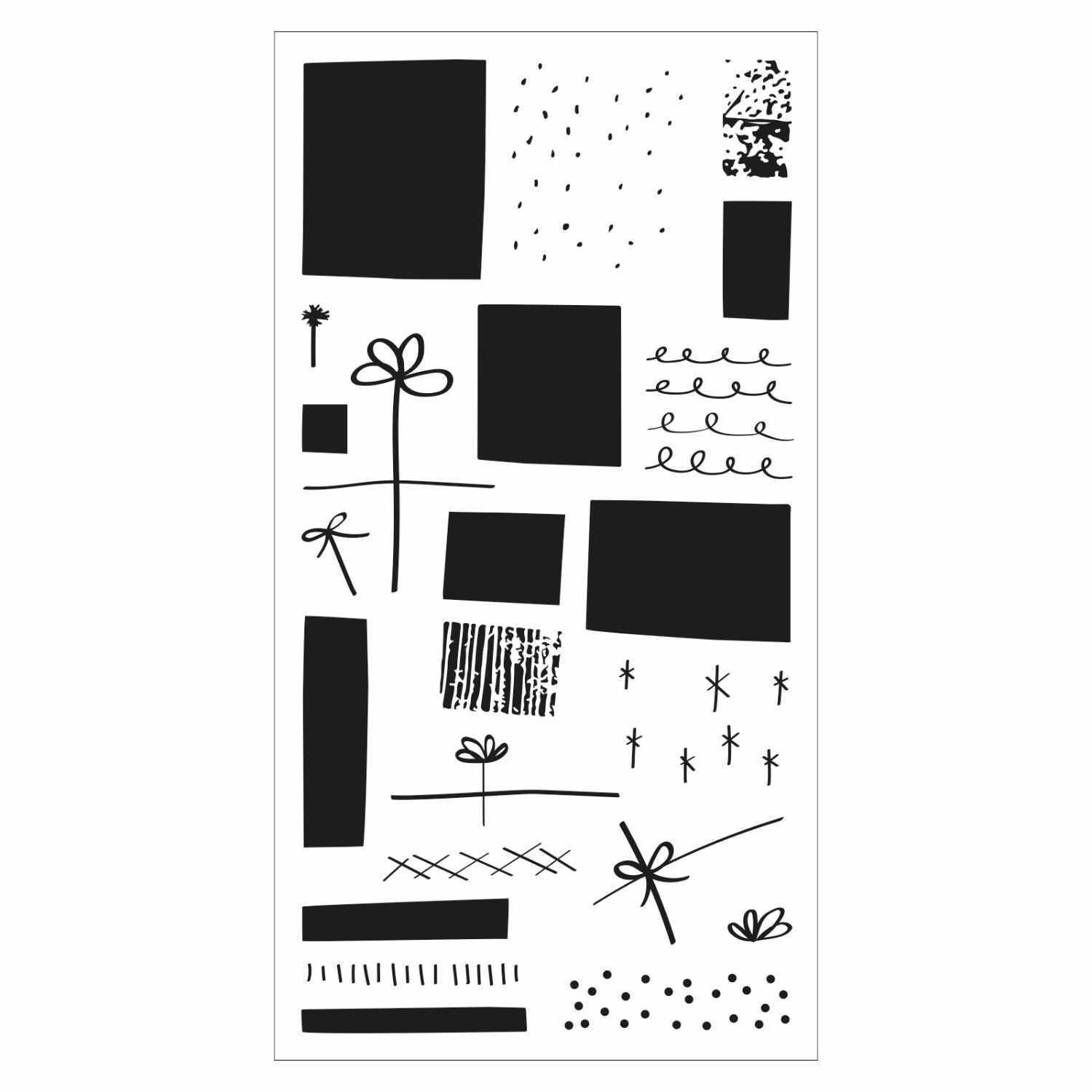 Layered Clear Stamps Giftwrap by Olivia Rose von idee. Creativmarkt