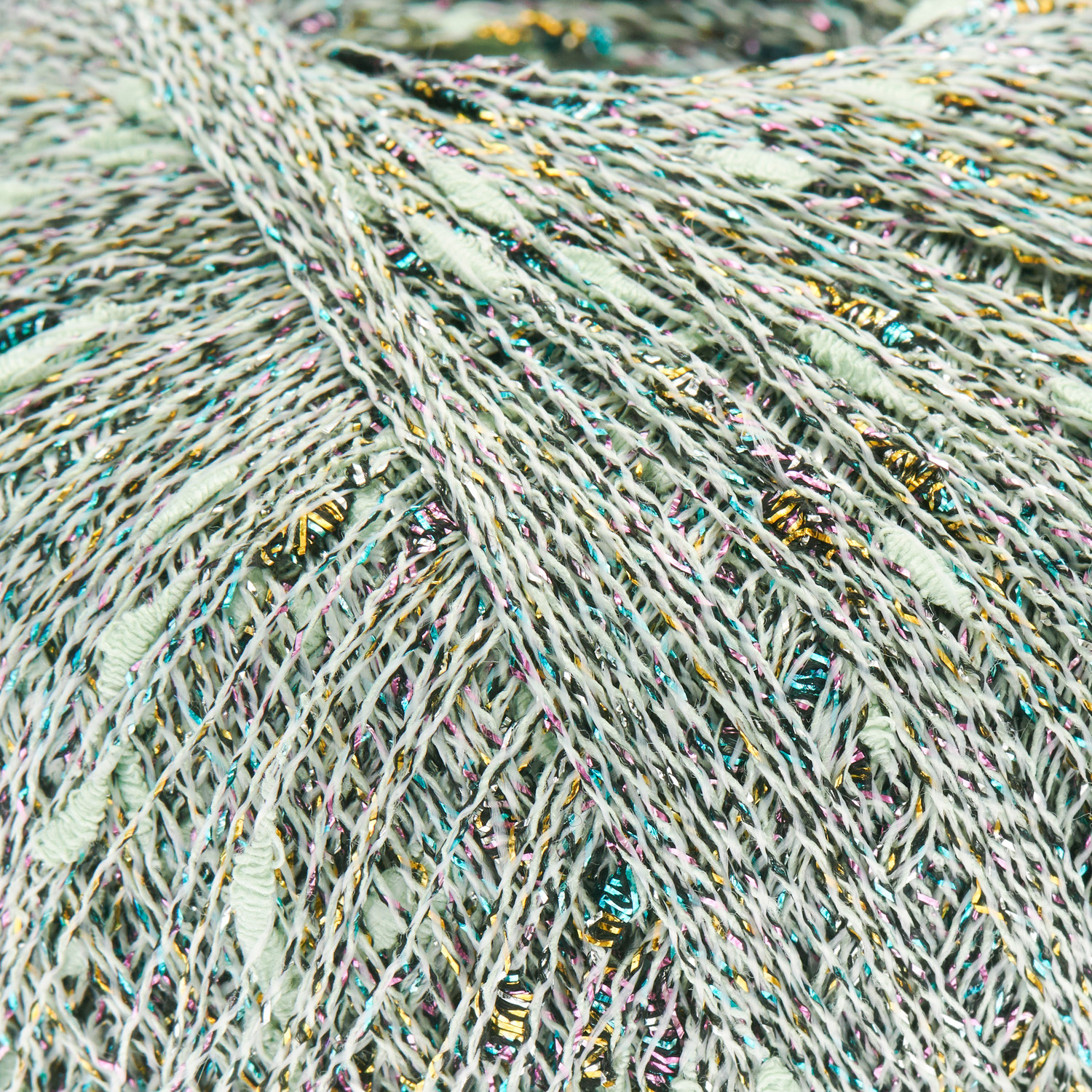 Creative Make It Tweed Glitz 50g 525m Farbe Mint von Rico Design