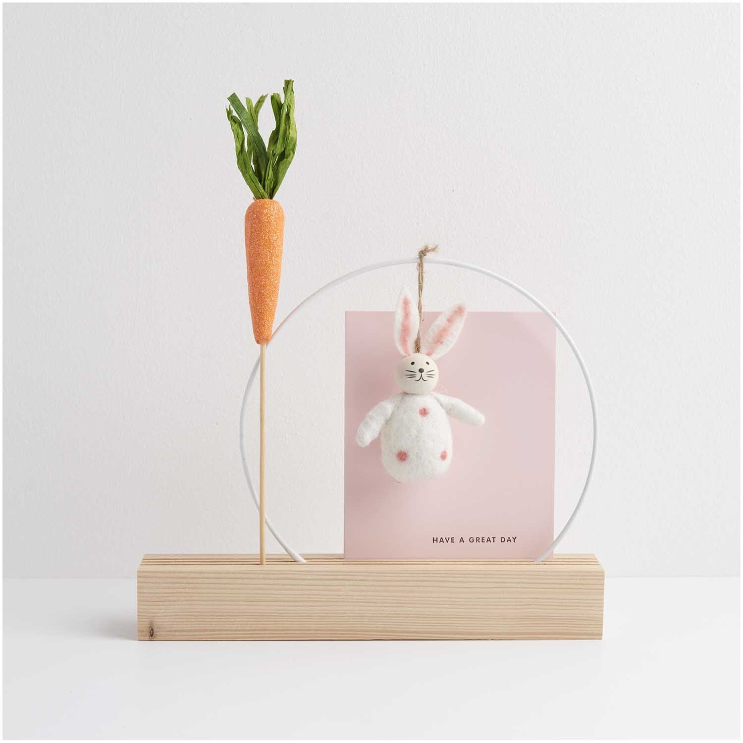 Hase zum Aufhängen 10cm von Rico Design