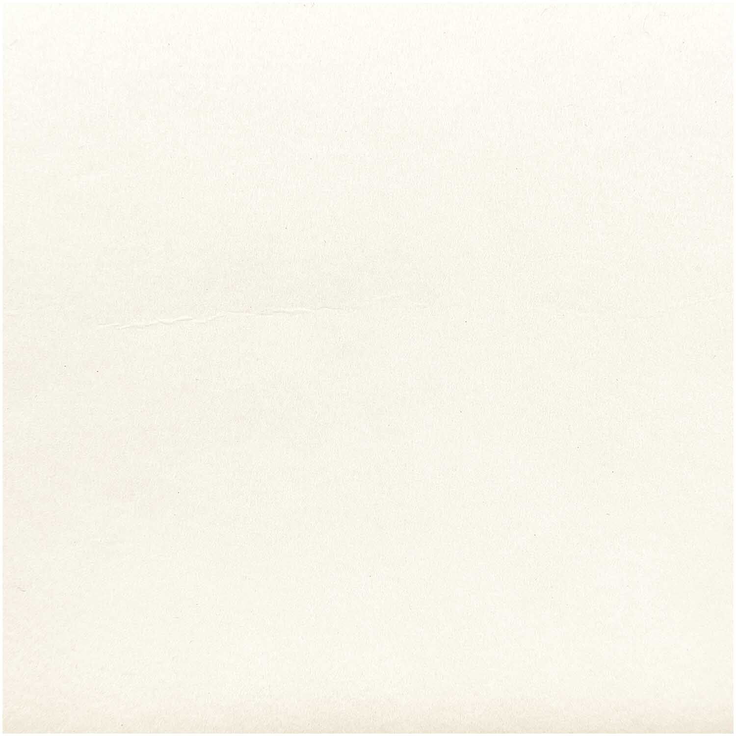 Washable Paper von Rico Design in Weiß. Das Bild zeigt eine glatte, weiße Oberfläche.