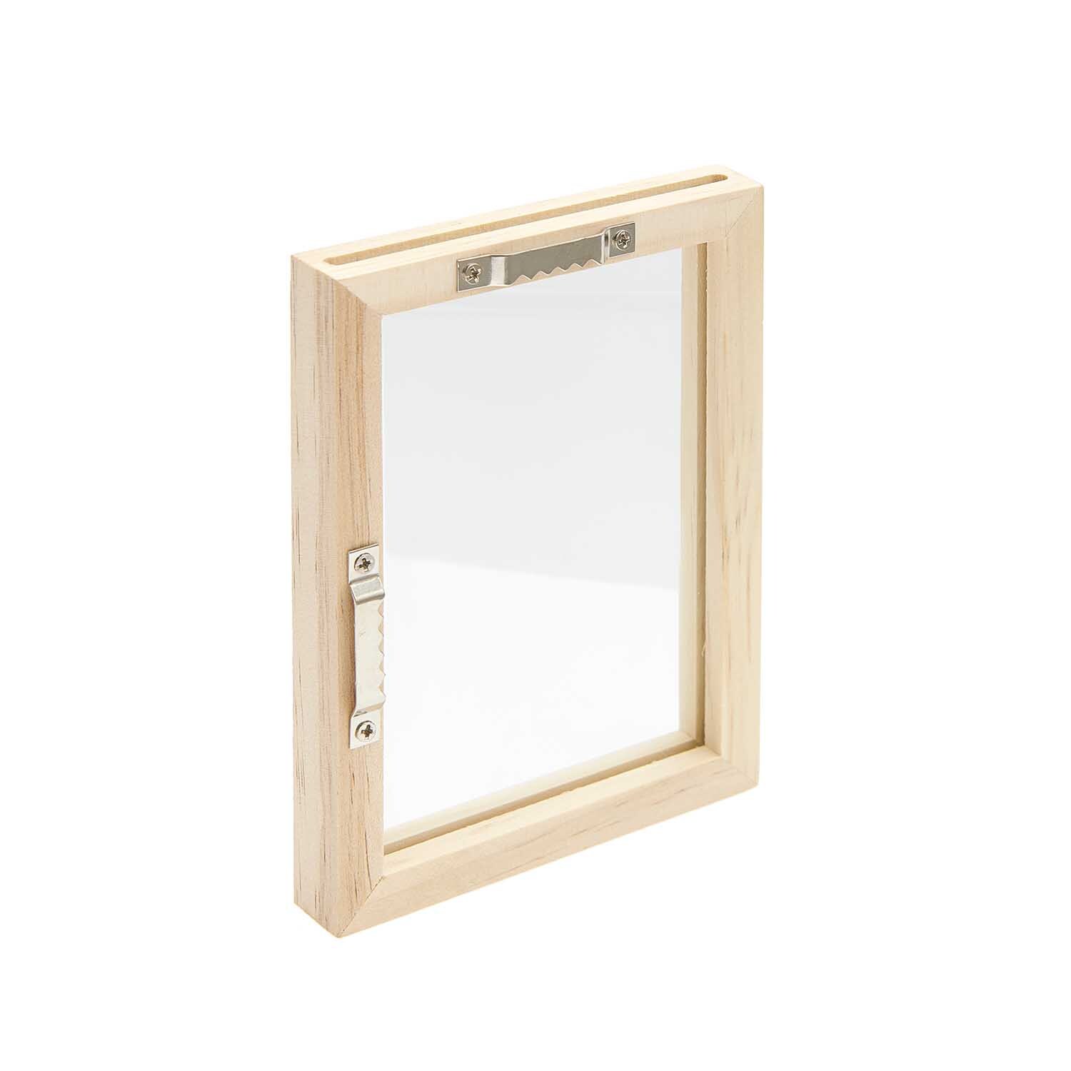 Holzrahmen mit Glaseinsatz von Rico Design