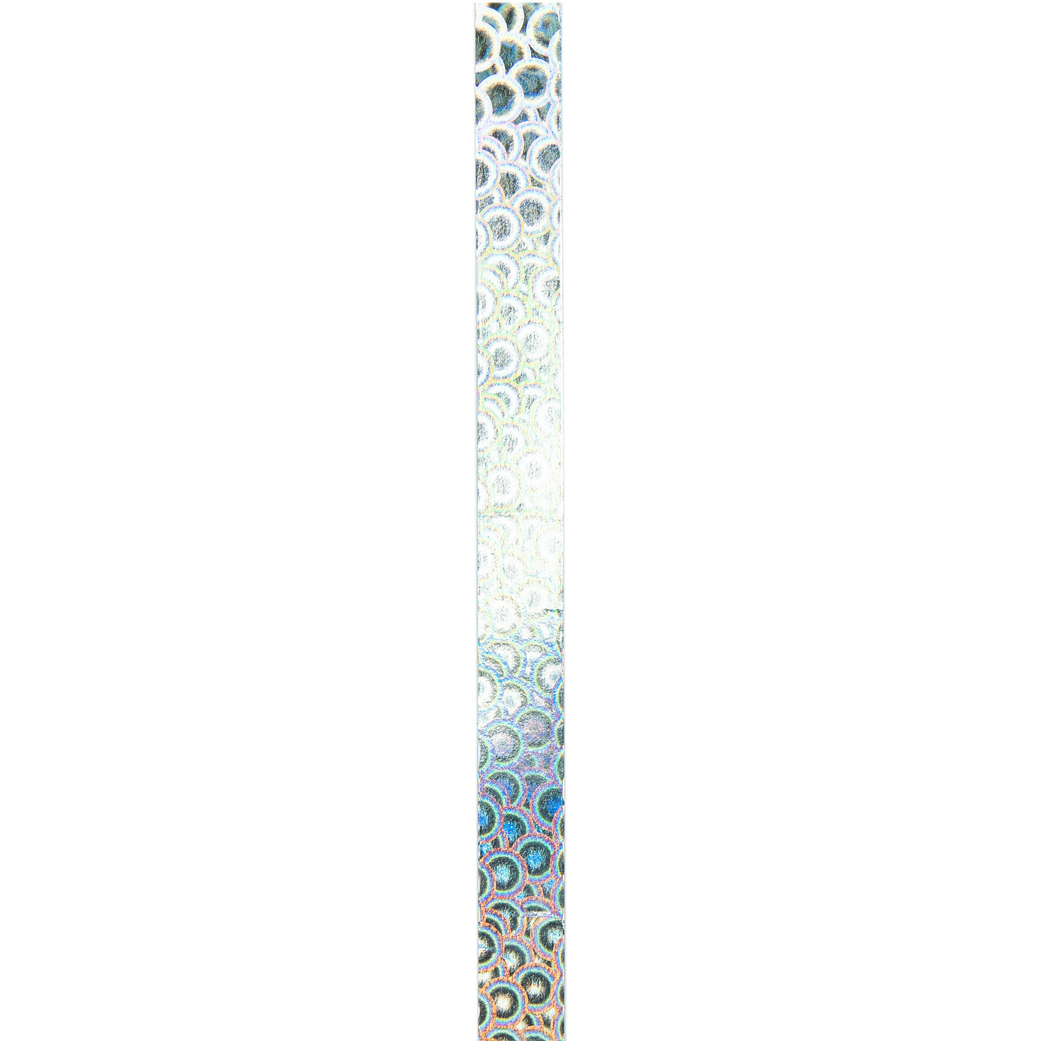Paper Poetry Tape Bubbly Silber mit schimmerndem, blasenartigem Muster, 2cm breit, 10m lang. Ideal für kreative Projekte.