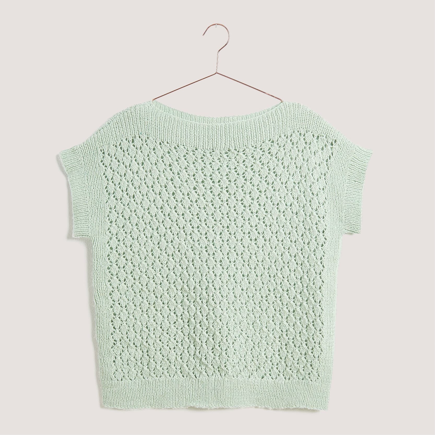 Gestricktes Top: Modell 27 aus dem Heft Lovewool No. 18