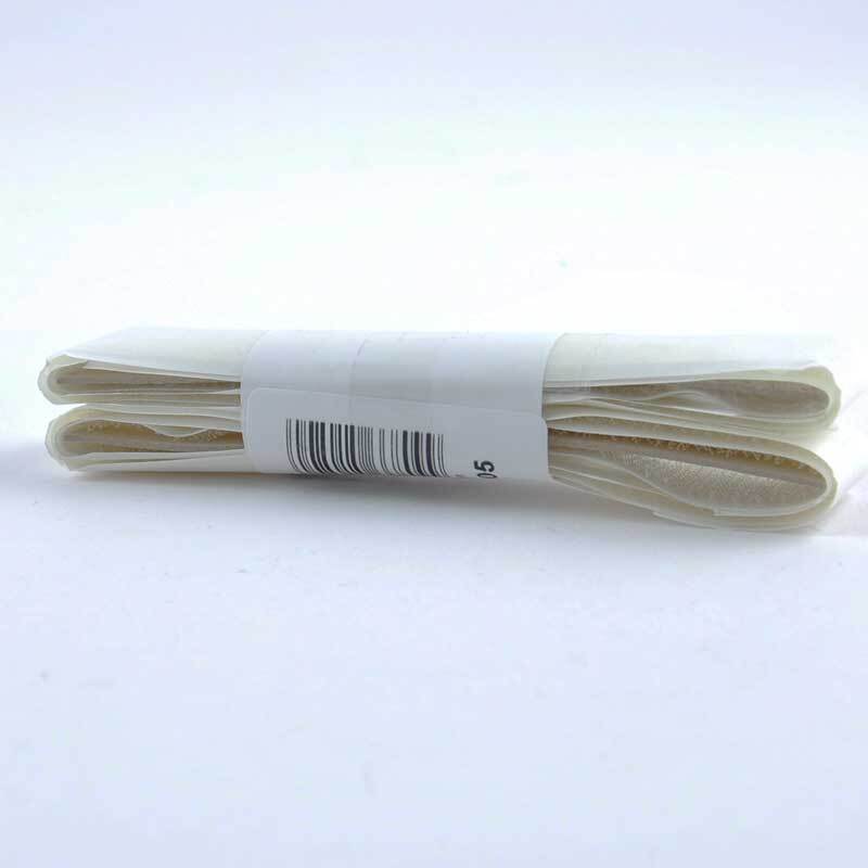 Klettverschluss selbstklebend 20mm 45cm von Gütermann, aufgerollt mit Barcode, ideal für DIY-Projekte.