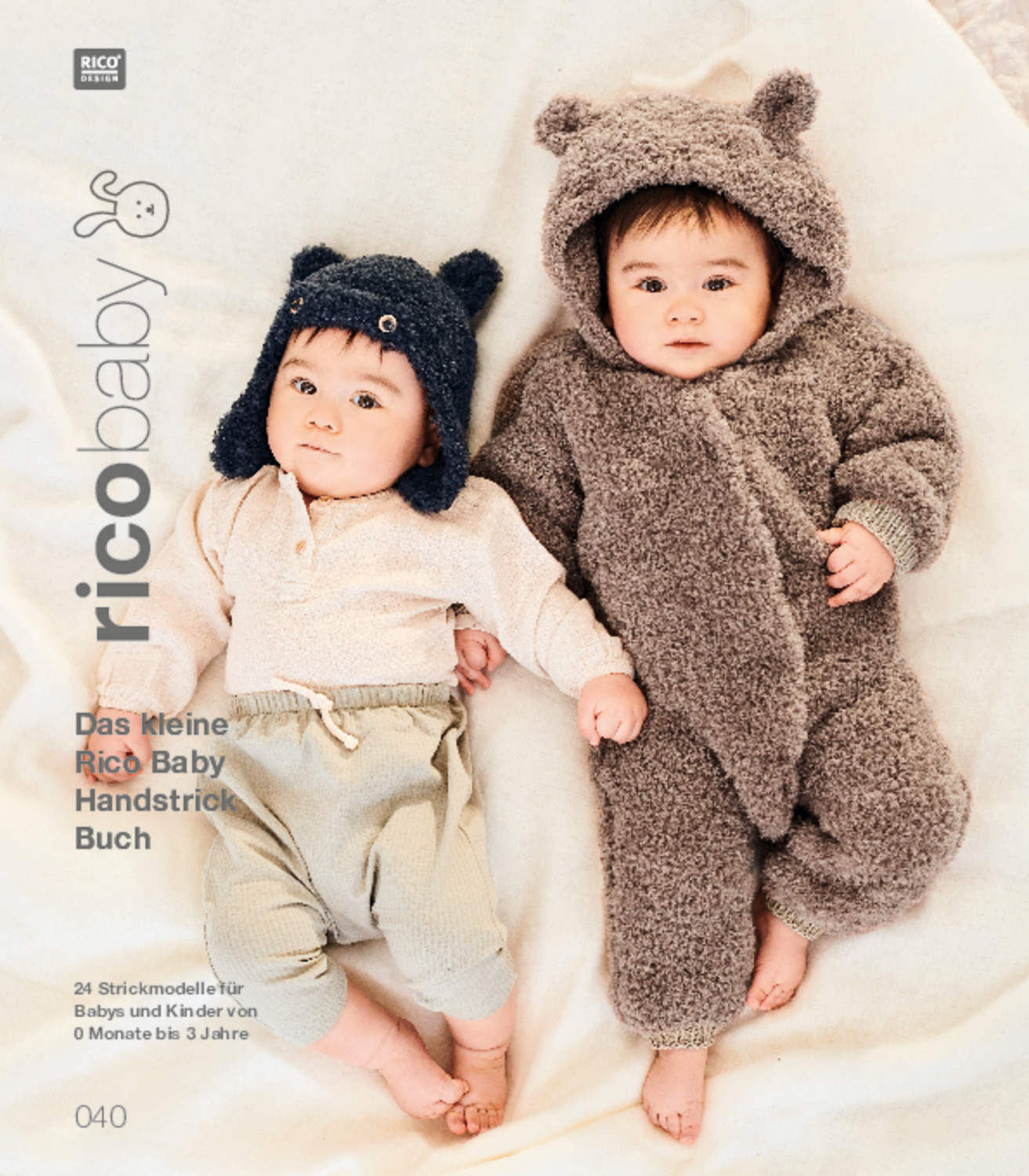 Coverbild des Anleitungsheftes Rico Baby 40.