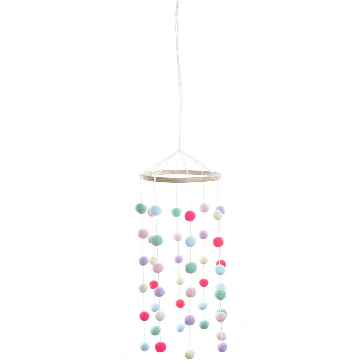 Bastelset Pompon Mobile pastell von Rico Design