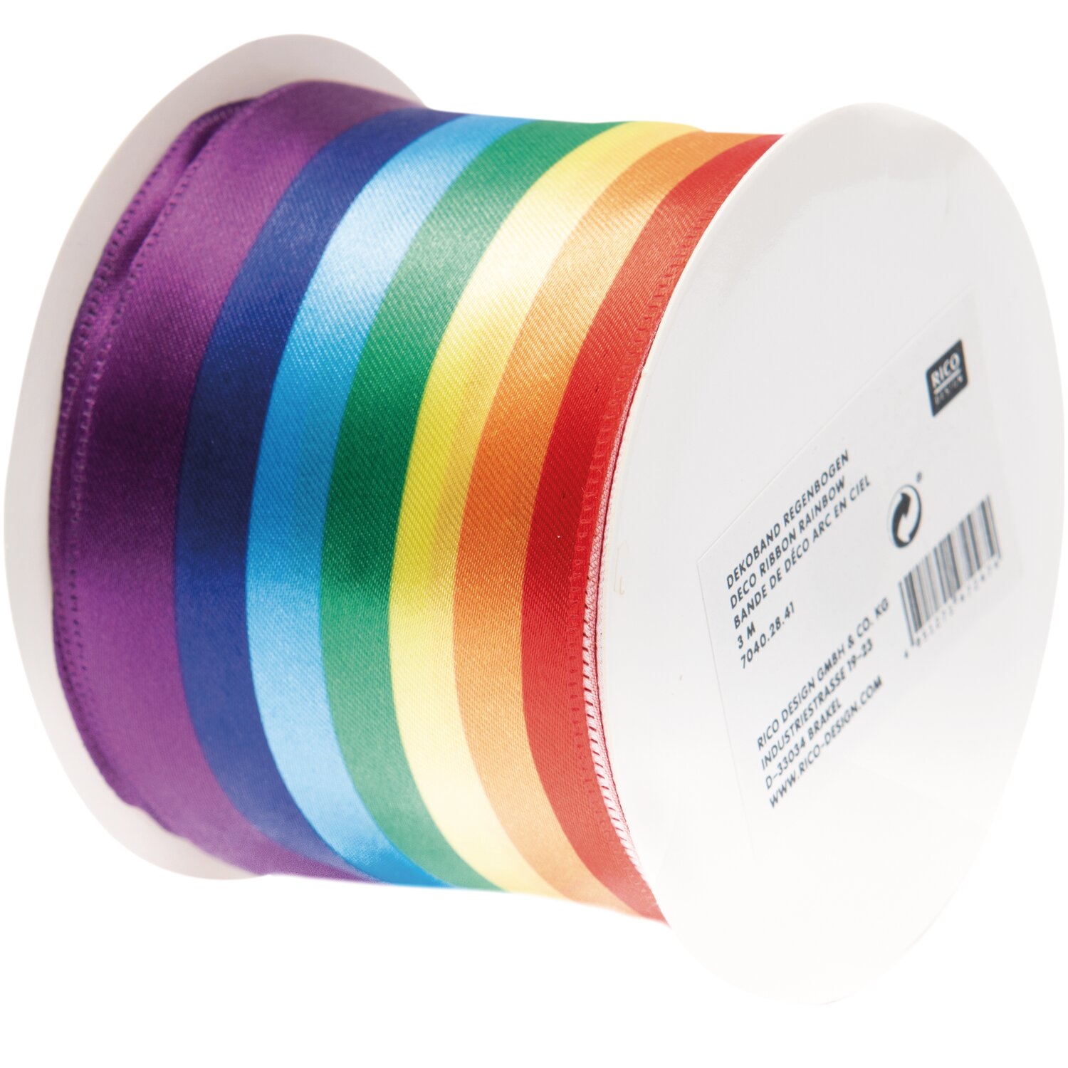 Dekoband Regenbogen 6cm 3m von Rico Design