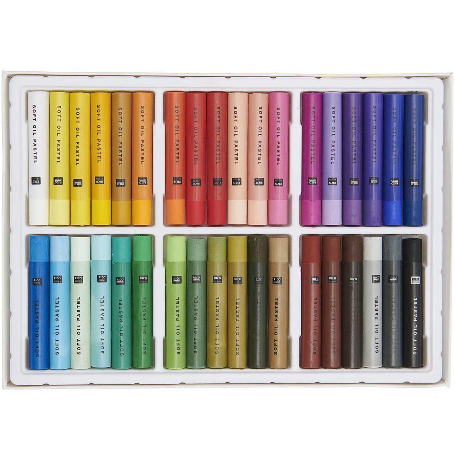 Ölpastellkreide 36 Farben von Rico Design