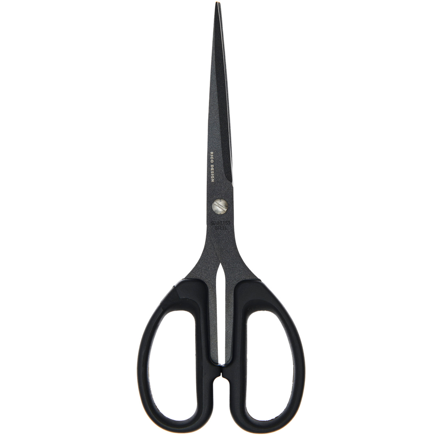 Antihaft Schere von Rico Design in Schwarz, ideal für präzises Schneiden und langlebige Nutzung.