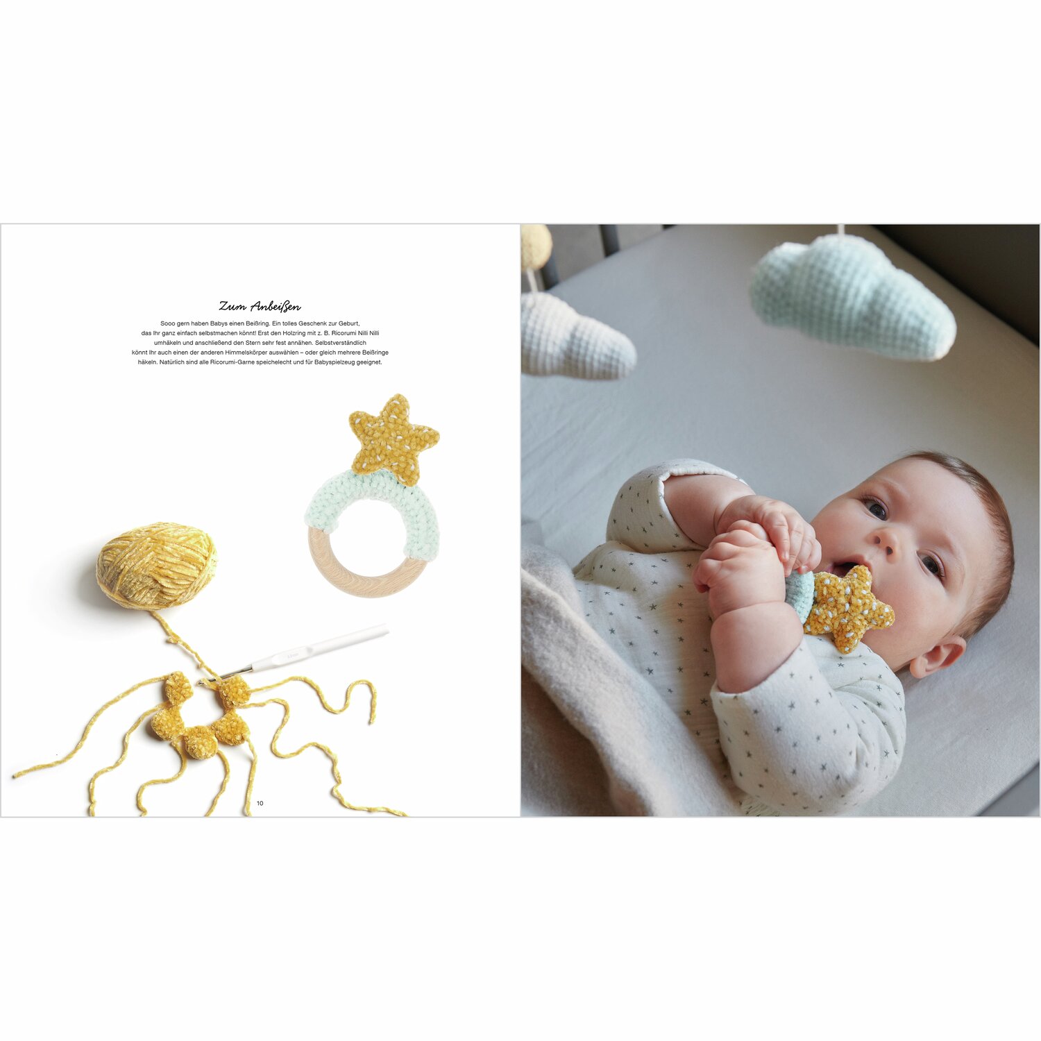 Ricorumi Glow In The Dark Sprachauswahl deutsch von Rico Design