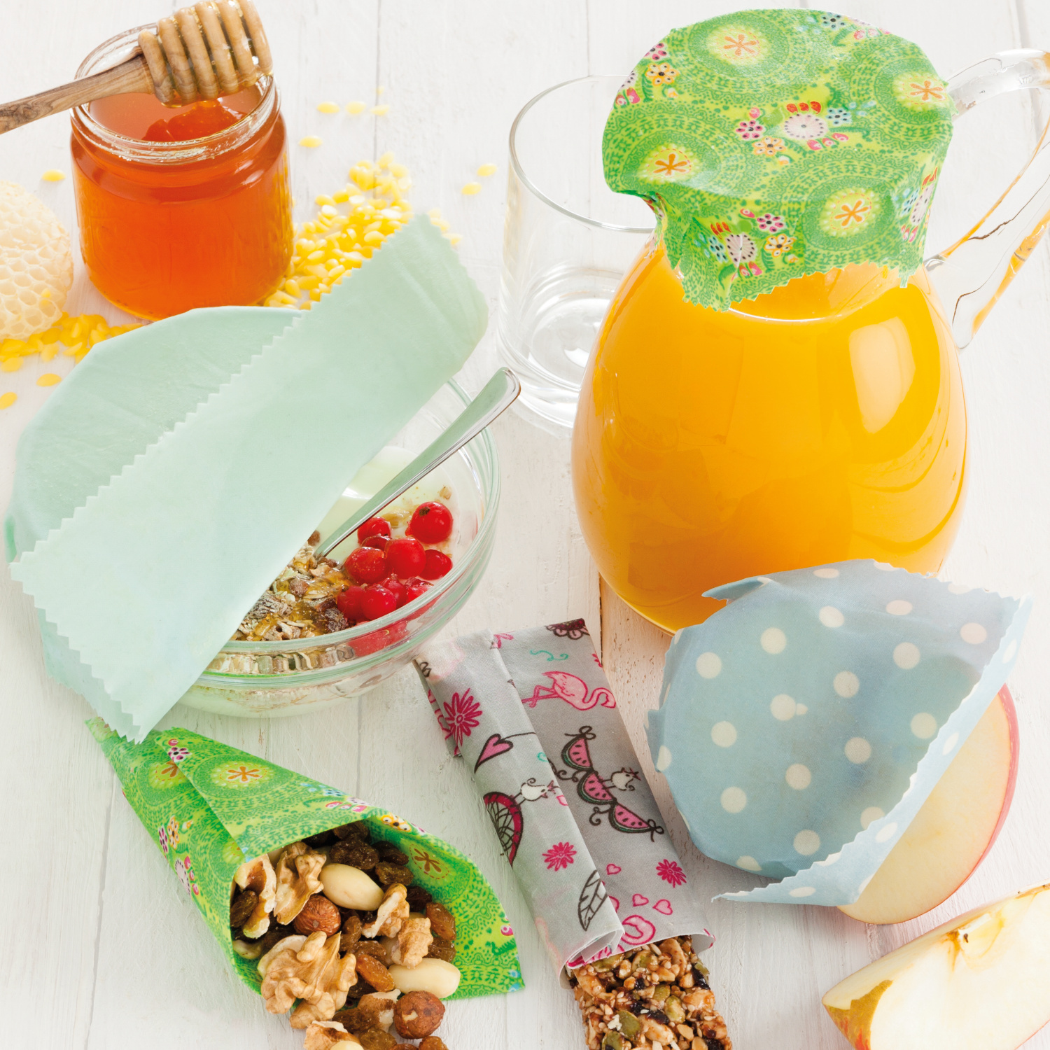 Bastelanleitung Bienenwachstücher selber machen von idee. Creativmarkt