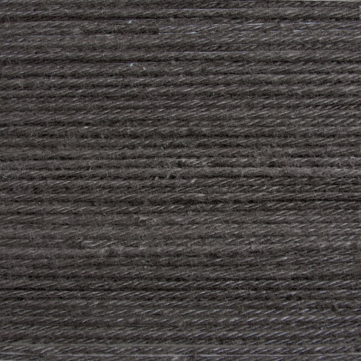 Rico Cotton, anthrazitfarbene Wolle von Rico Design, 50g 125m, ideal für Strickprojekte.