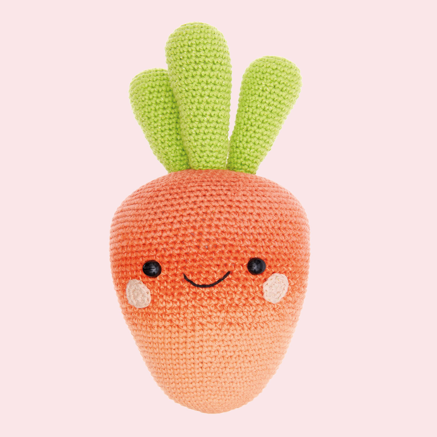 Häkelfigur Möhre aus dem Heft Ricorumi Fresh Friends