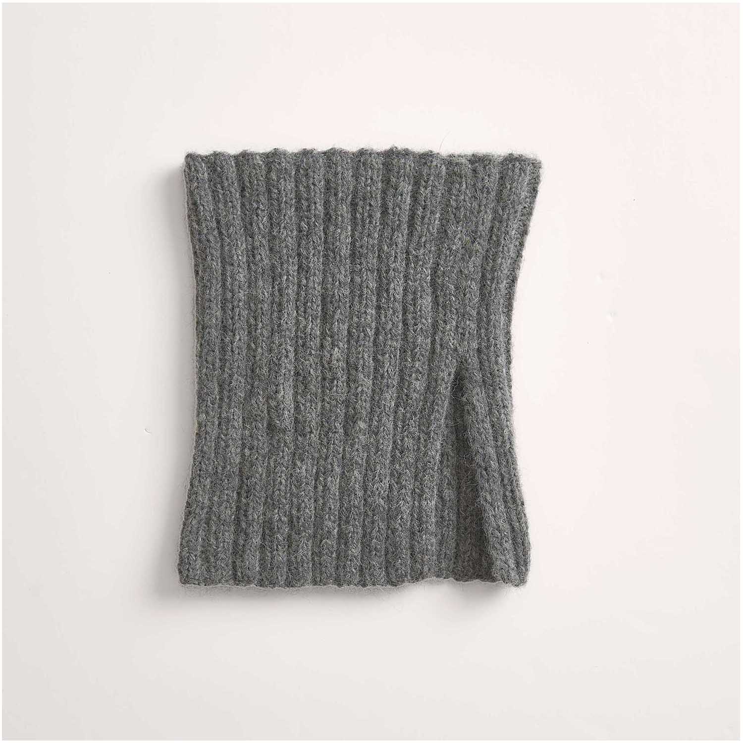 Gestrickter Kragen: Modell 18 aus dem Heft Luxury Knits Winter Special
