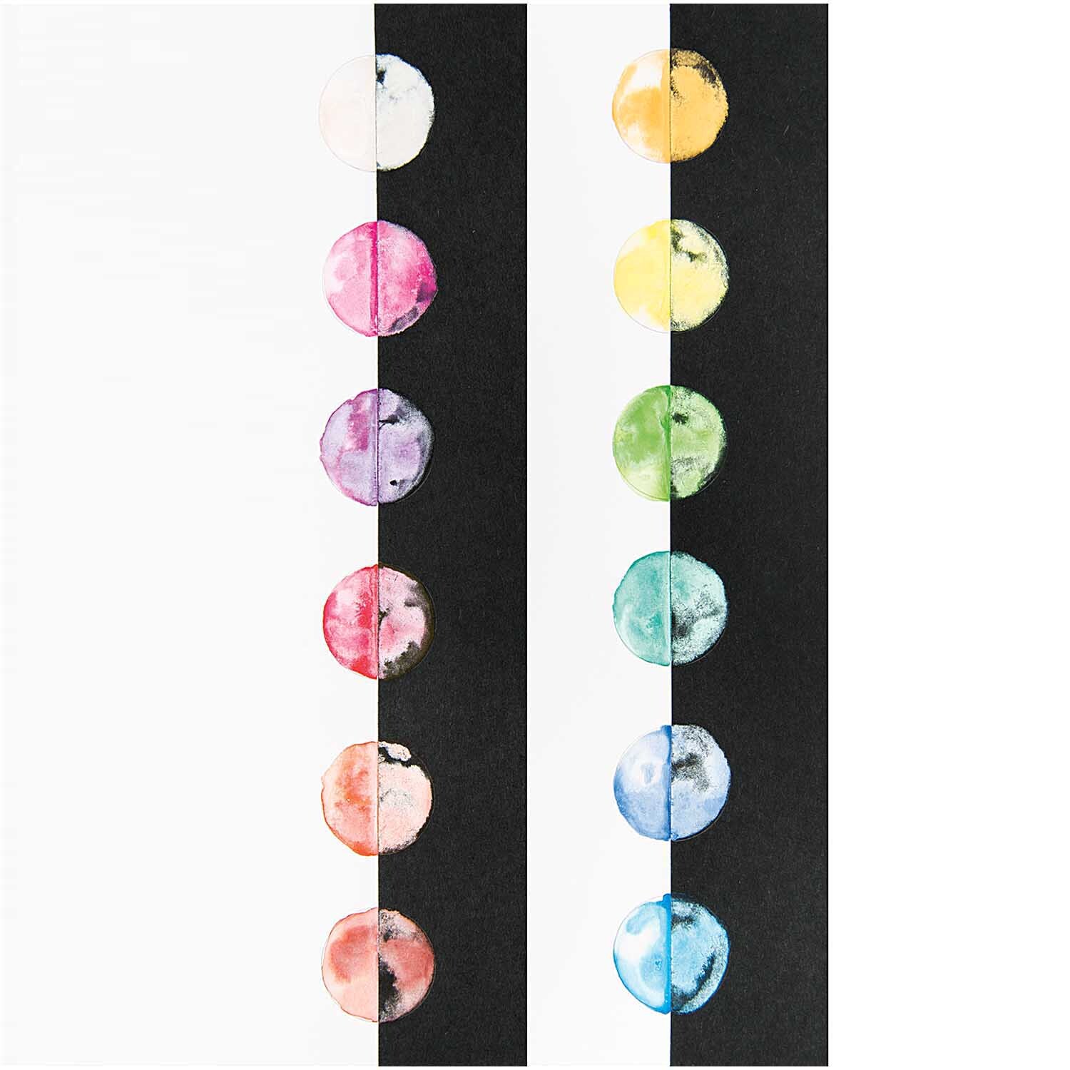 Basic Pearl Water Colours Wasserfarbkasten 12 Farben von Rico Design